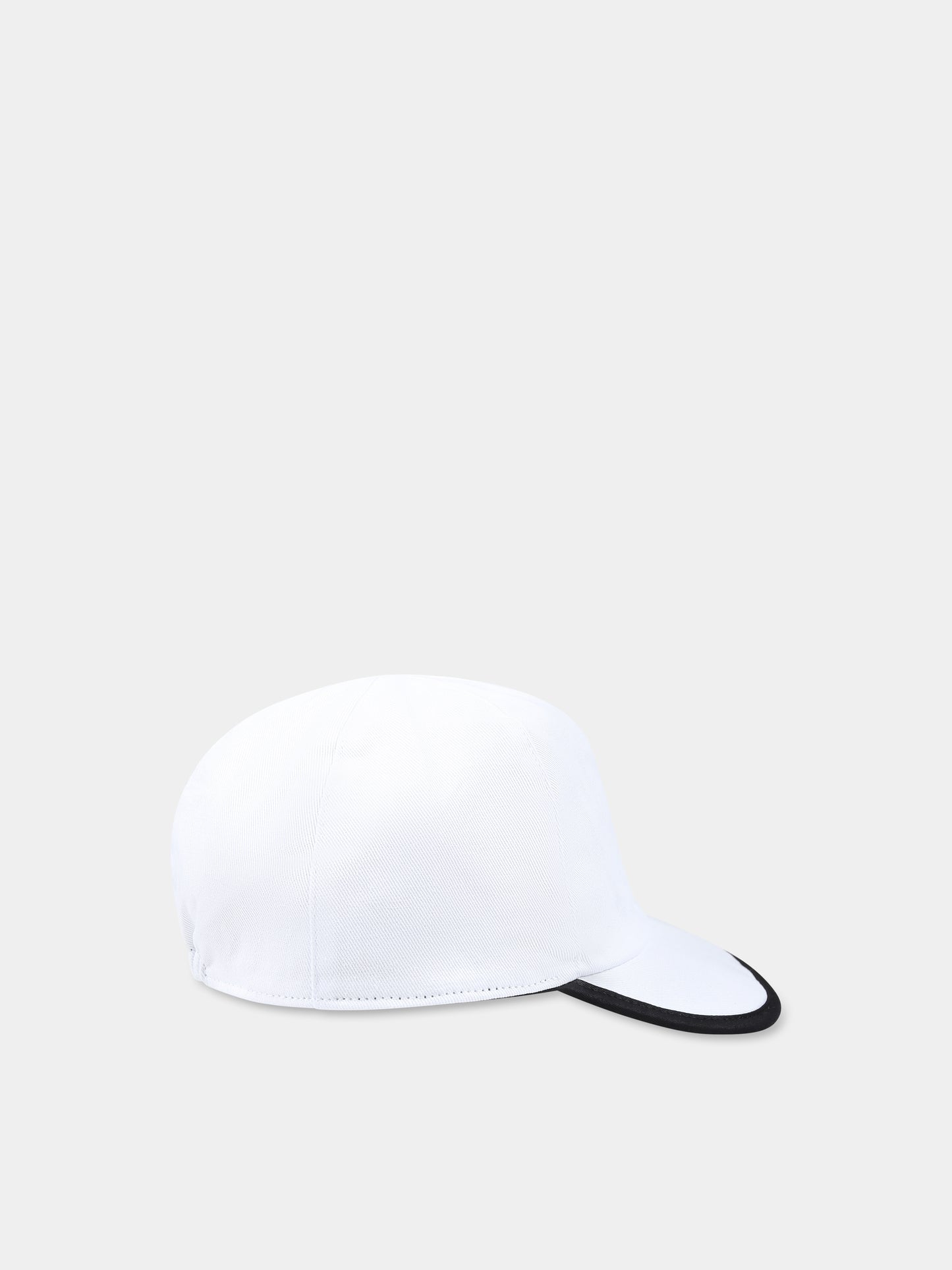 Cappello bianco per neonati con Karl Lagerfeld,Karl Lagerfeld Kids,Z30574 10P