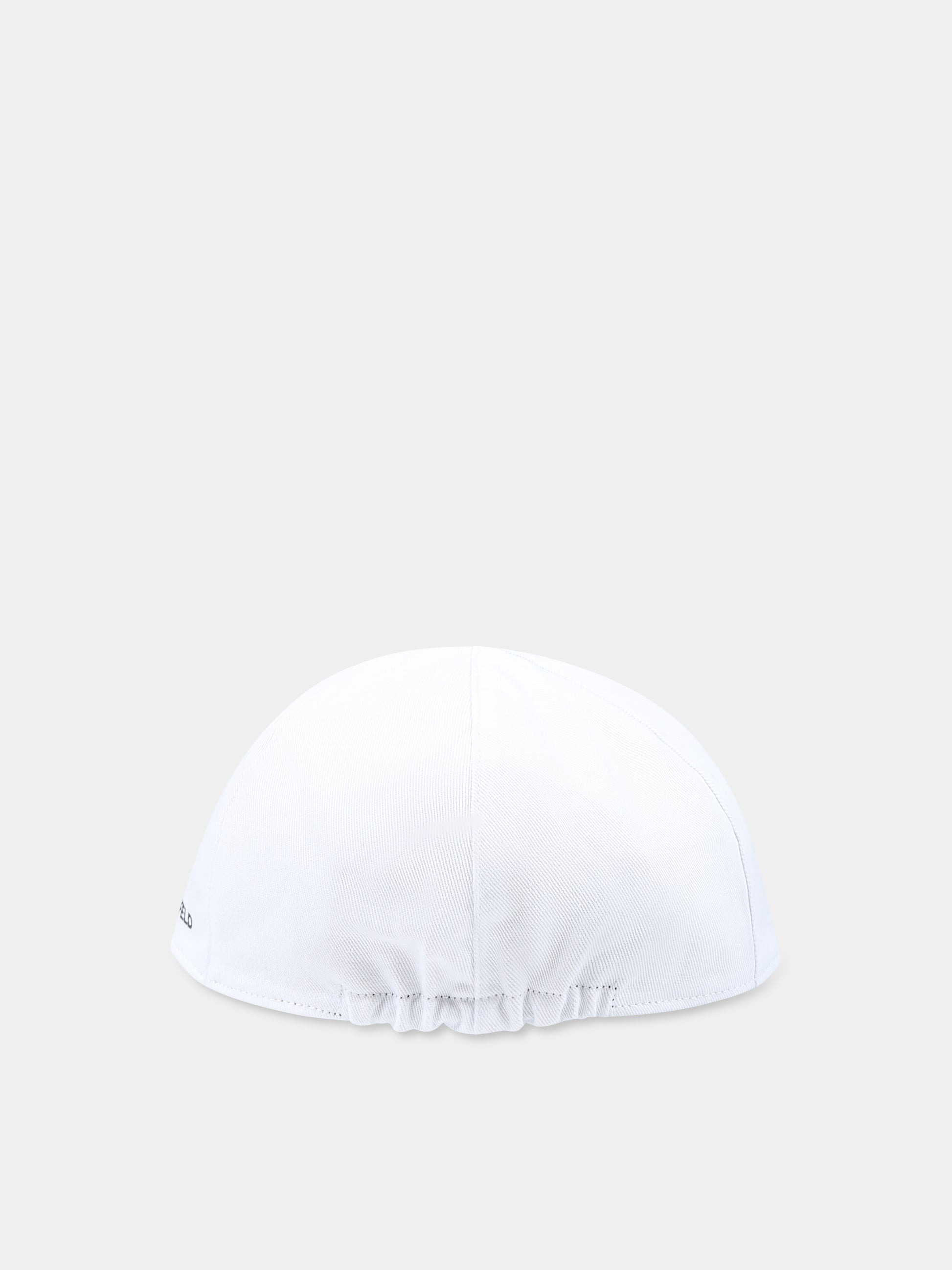 Cappello bianco per neonati con Karl Lagerfeld,Karl Lagerfeld Kids,Z30574 10P