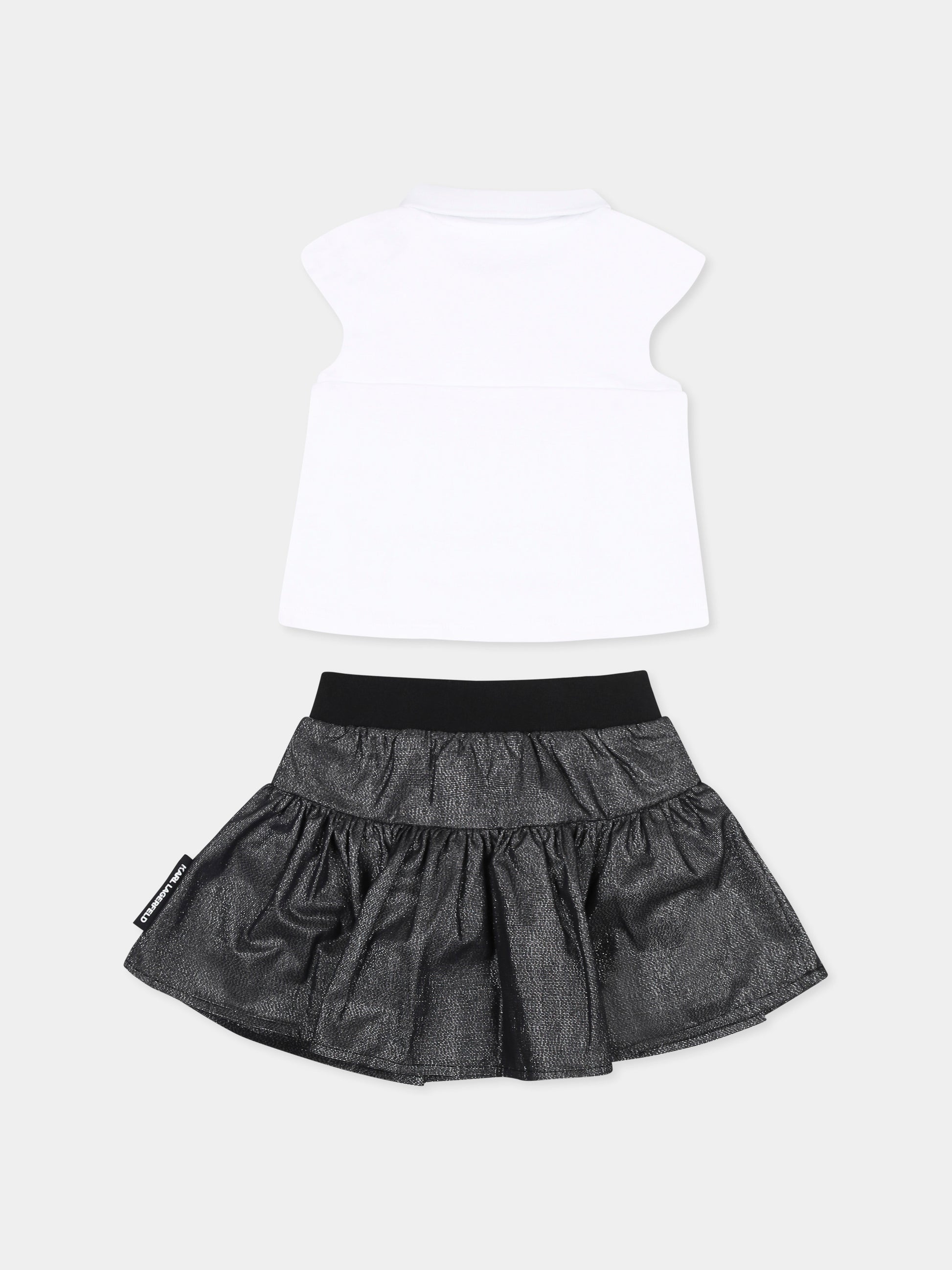 Completo multicolor per neonata con Choupette,Karl Lagerfeld Kids,Z30518 N48