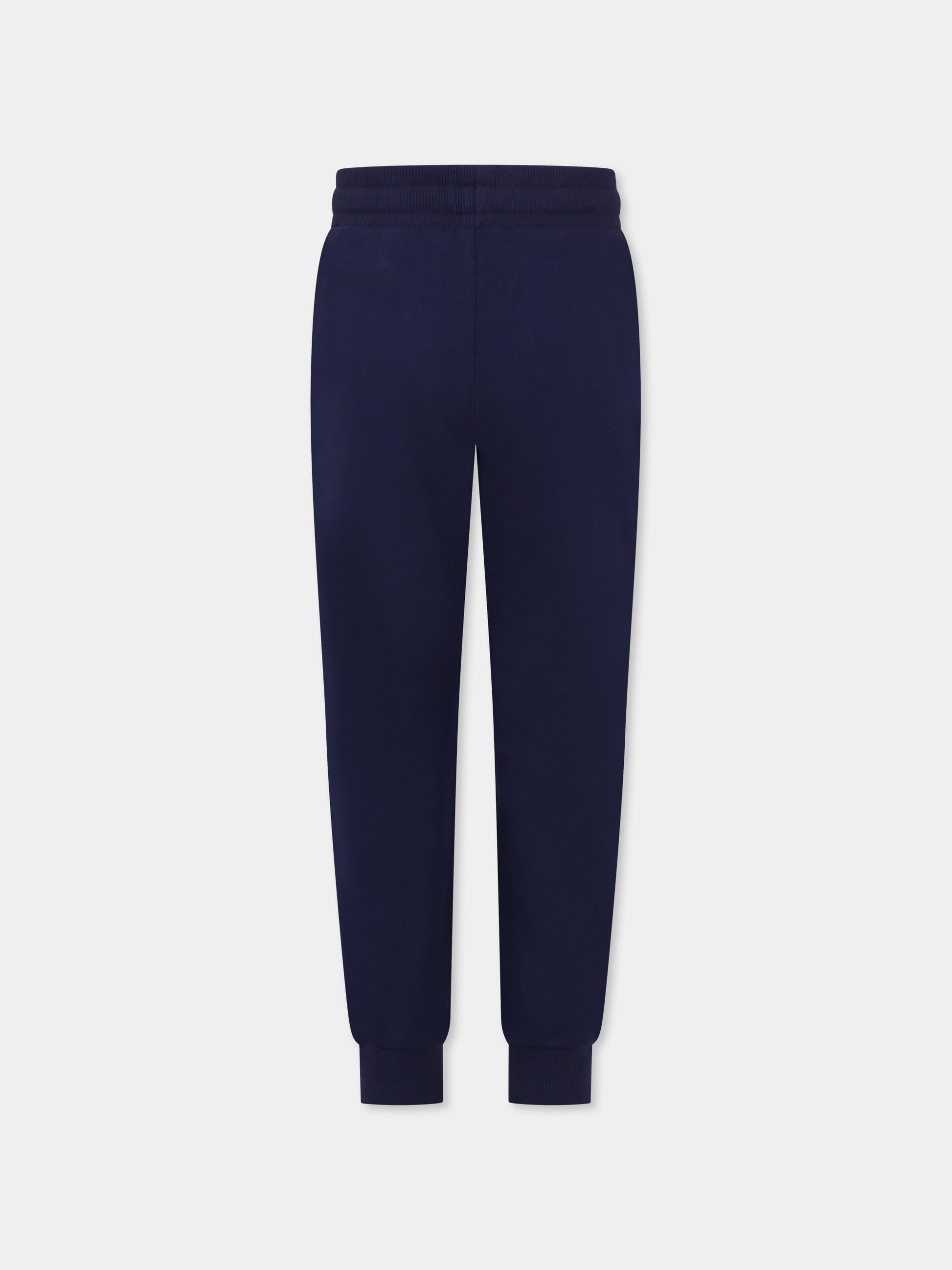 Pantaloni blu per bambino con logo e albero,Timberland,T60461 84N