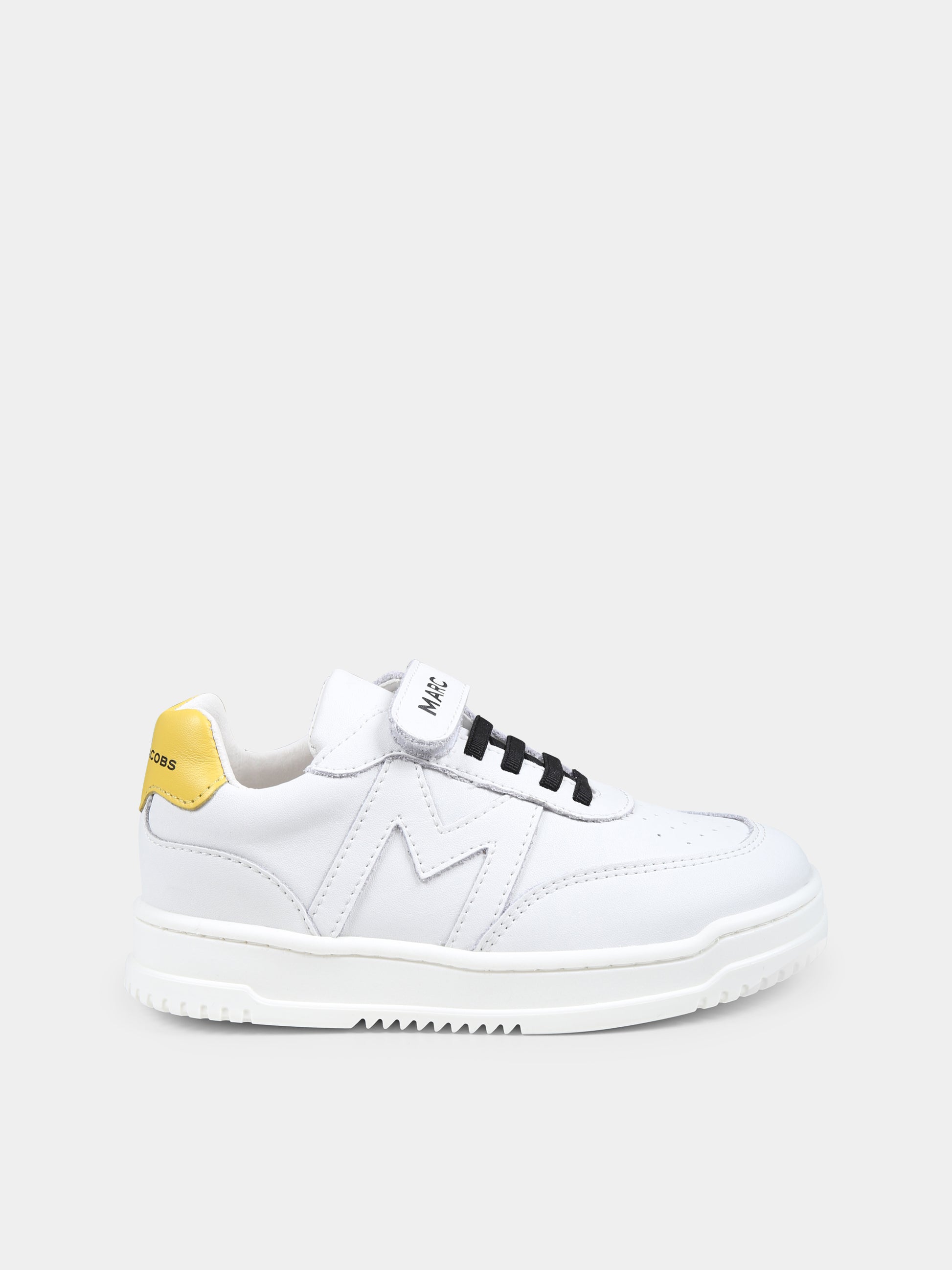 Sneakers bianche per bambini con logo,Marc Jacobs,W60560 10P