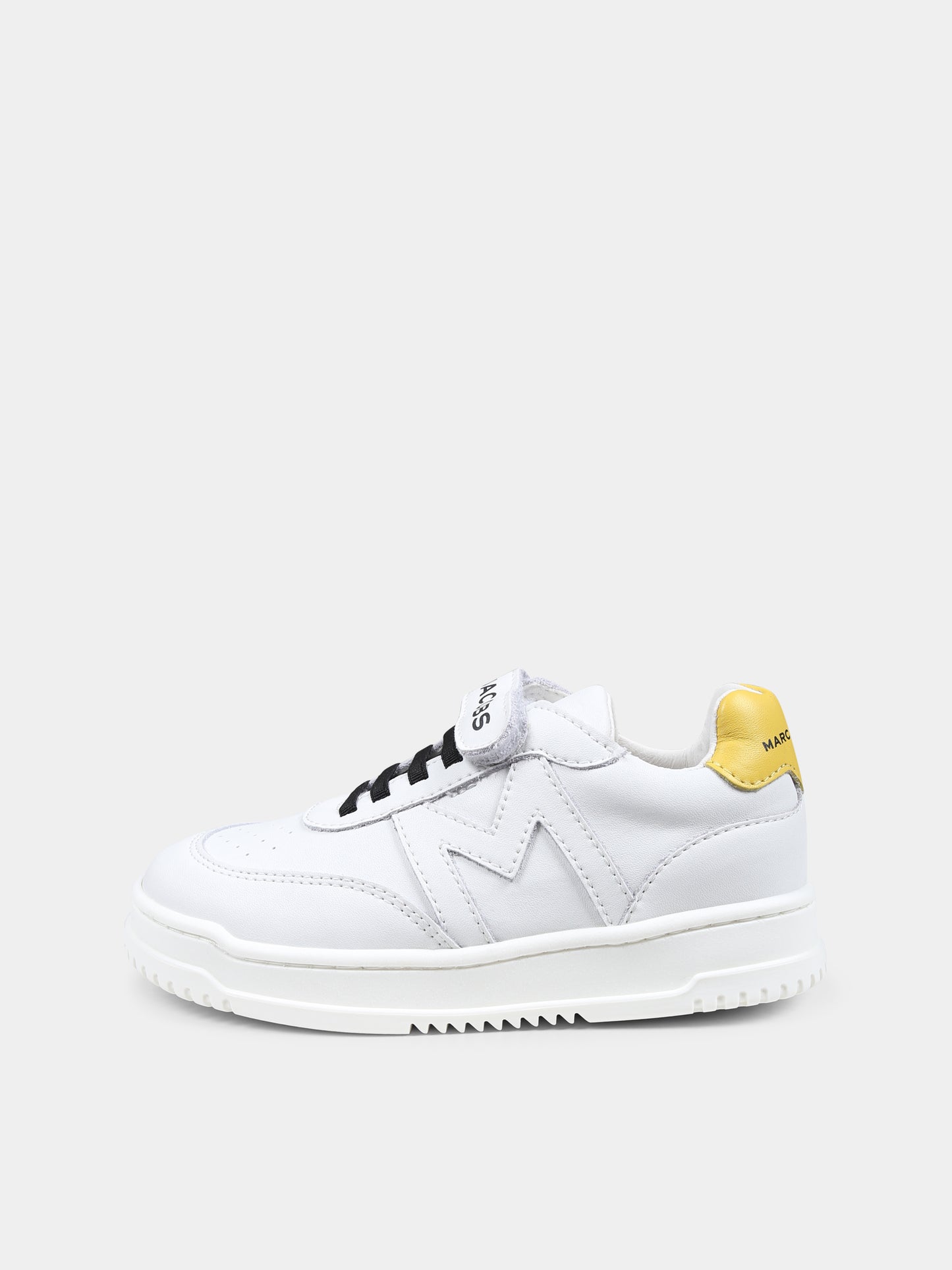 Sneakers bianche per bambini con logo,Marc Jacobs,W60560 10P