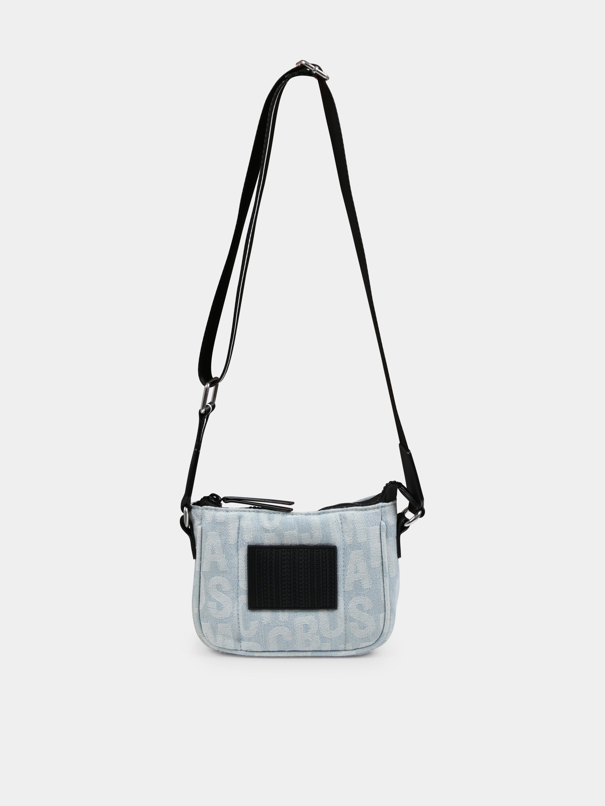 Borsa denim per bambina con logo,Marc Jacobs,W60557 Z10