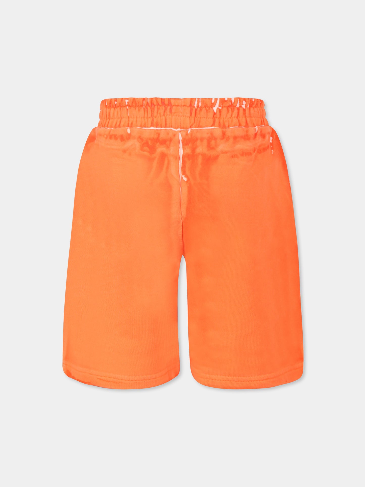 Pantaloni arancioni per bambini con logo,Marc Jacobs,W60478 406