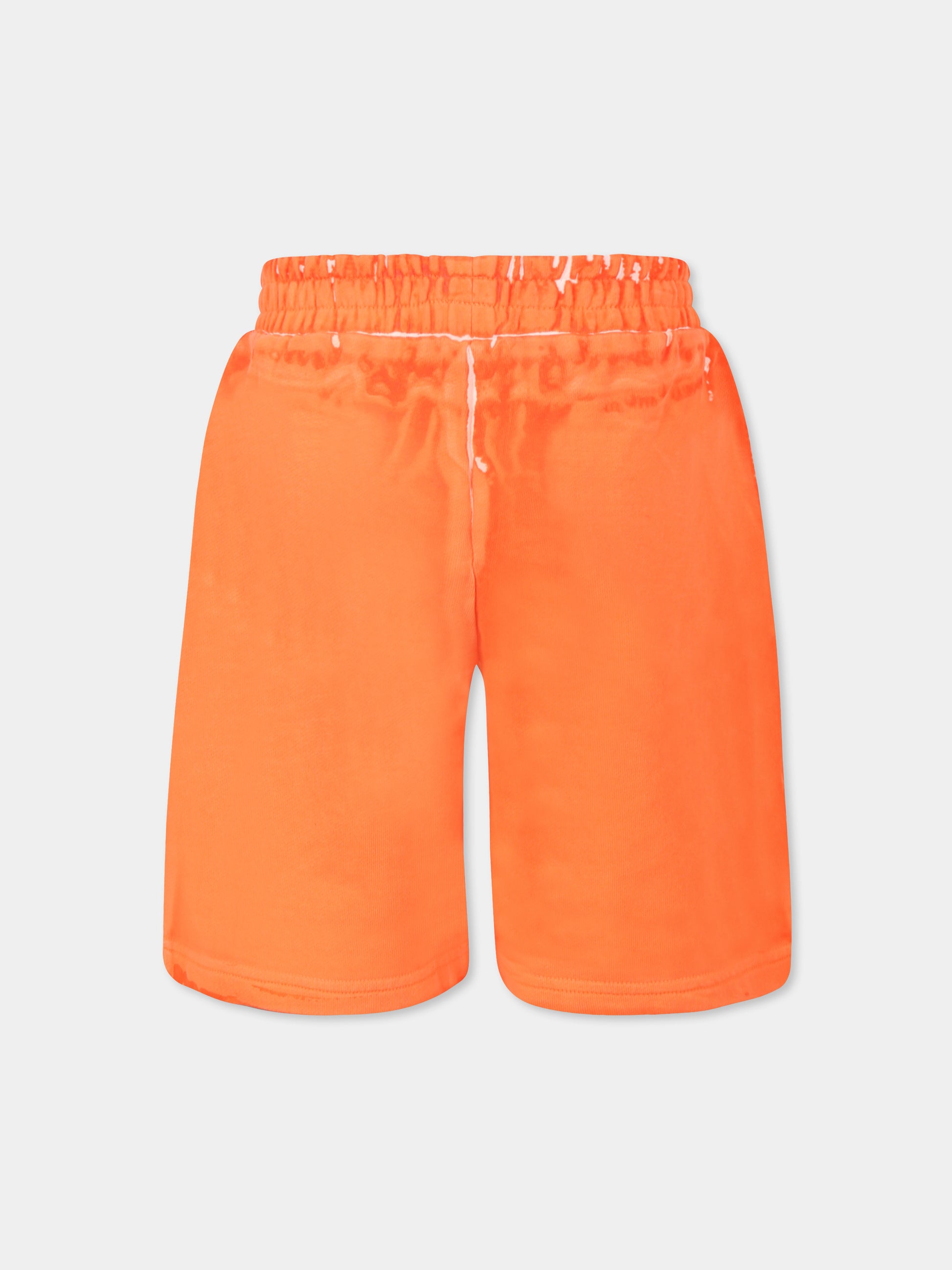 Pantaloni arancioni per bambini con logo,Marc Jacobs,W60478 406