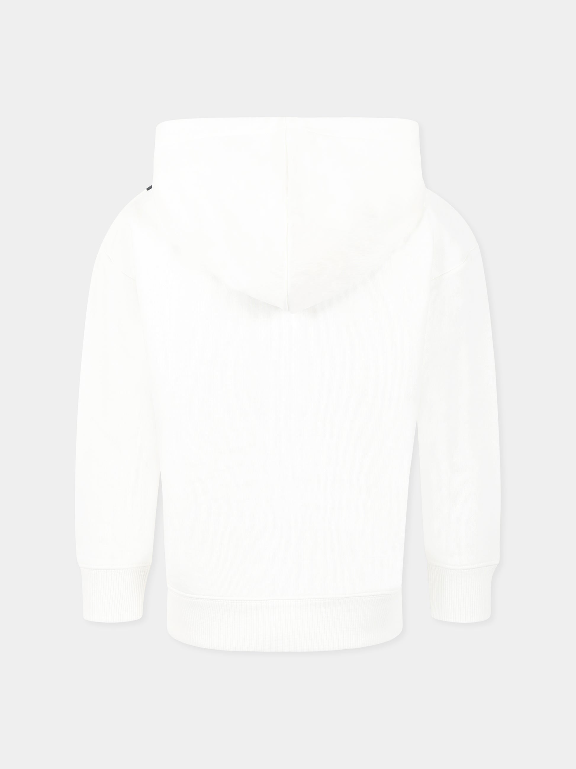 Felpa bianca per bambina con stampa borsa,Marc Jacobs,W60436 126