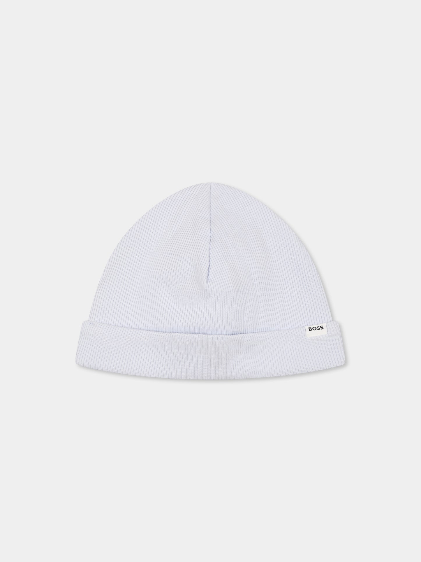Light blue hat for baby boy