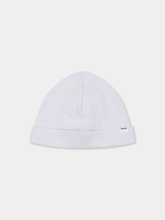 Light blue hat for baby boy