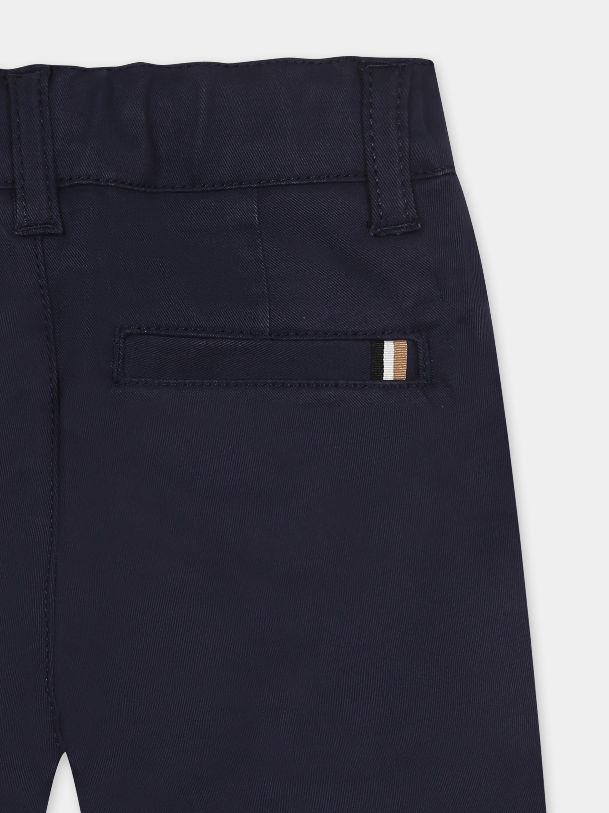 Pantaloni blu per neonato,Boss,J52077 849