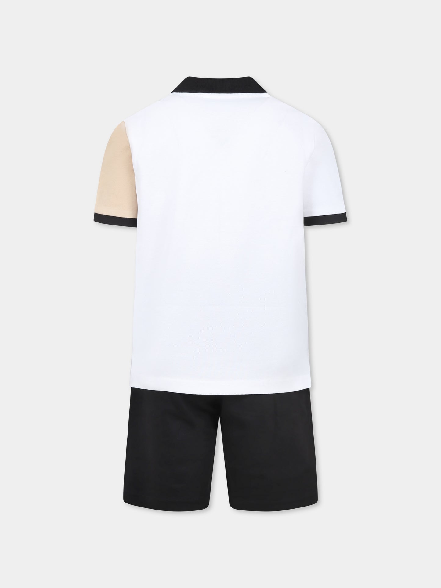 Completo multicolor per bambino con logo,Boss,J52065 09B