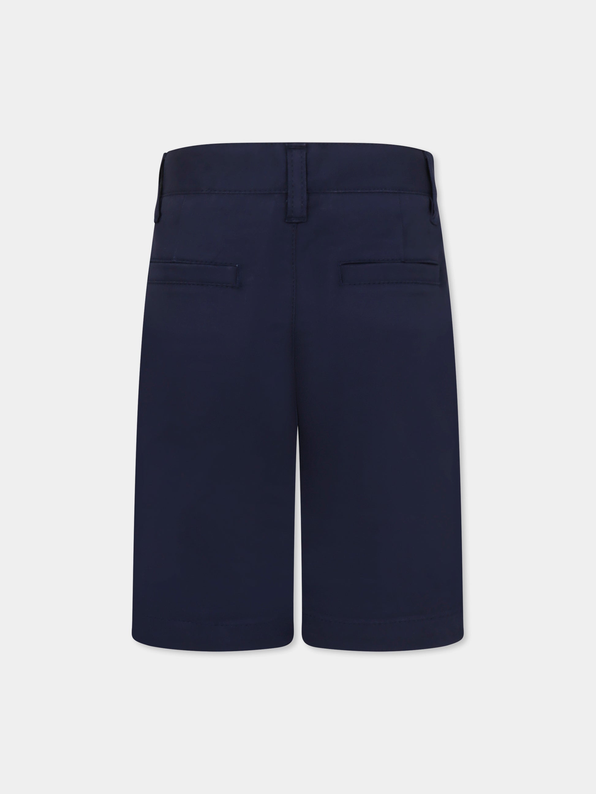 Shorts blu per bambino,Boss,J51990 849