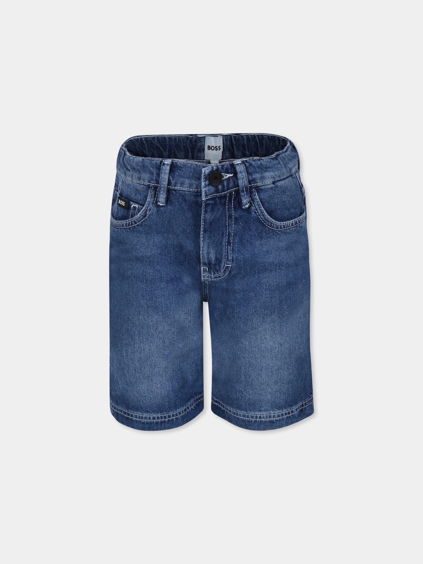 Shorts denim per bambino,Boss,J51994 Z07