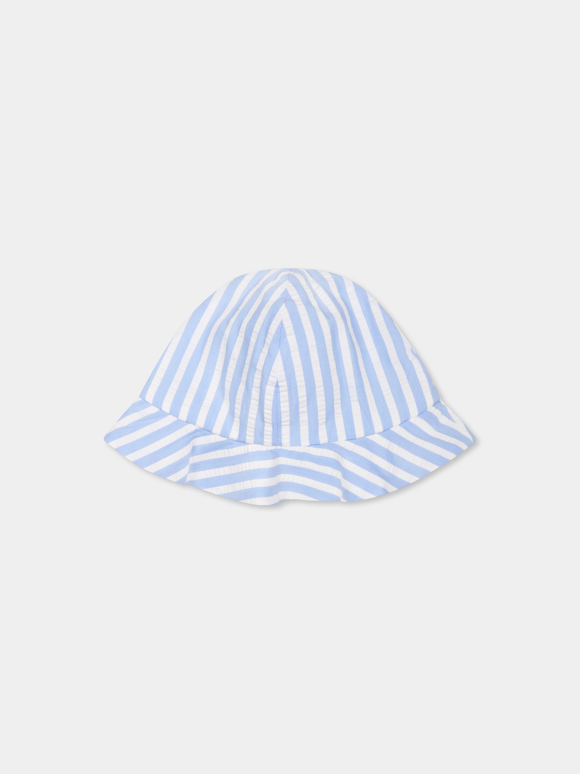 Cloche celeste per neonato con logo DG,Dolce & Gabbana Kids,LN5H61 FR50R S8051