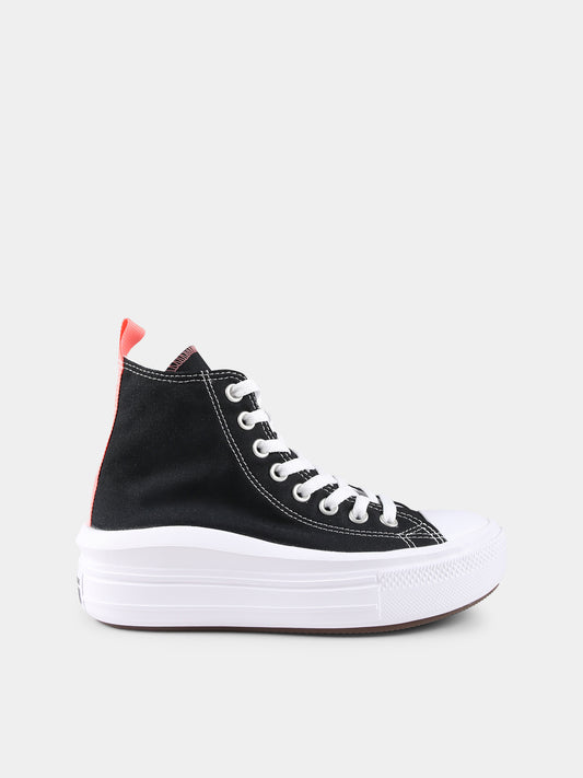 Sneakers Chuck Taylor nere per bambina,Converse,371527C NERO