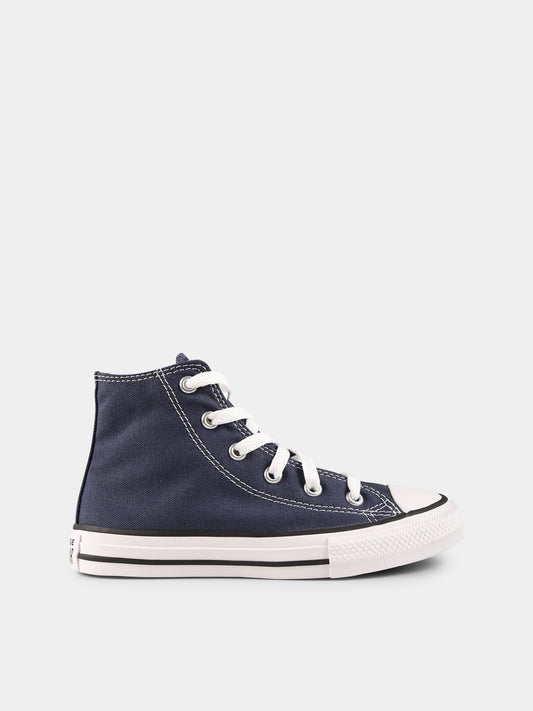 Sneakers Chuck Taylor All Star blu per bambini,Converse,3J233C NAVY