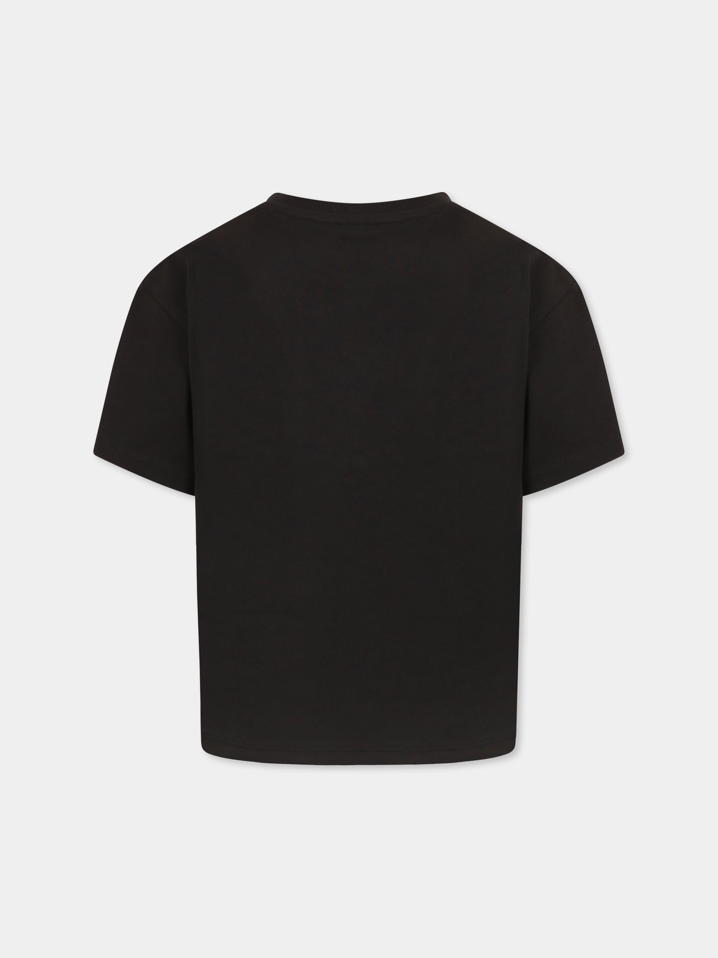 T-shirt grigia per bambino con logo,Kenzo Kids,K61152 095