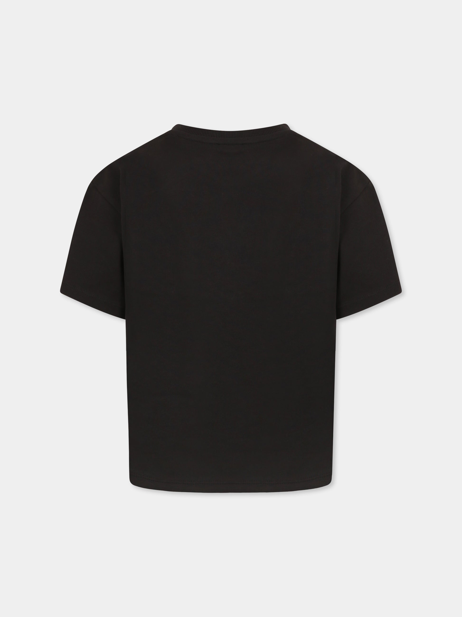 T-shirt grigia per bambino con logo,Kenzo Kids,K61152 095