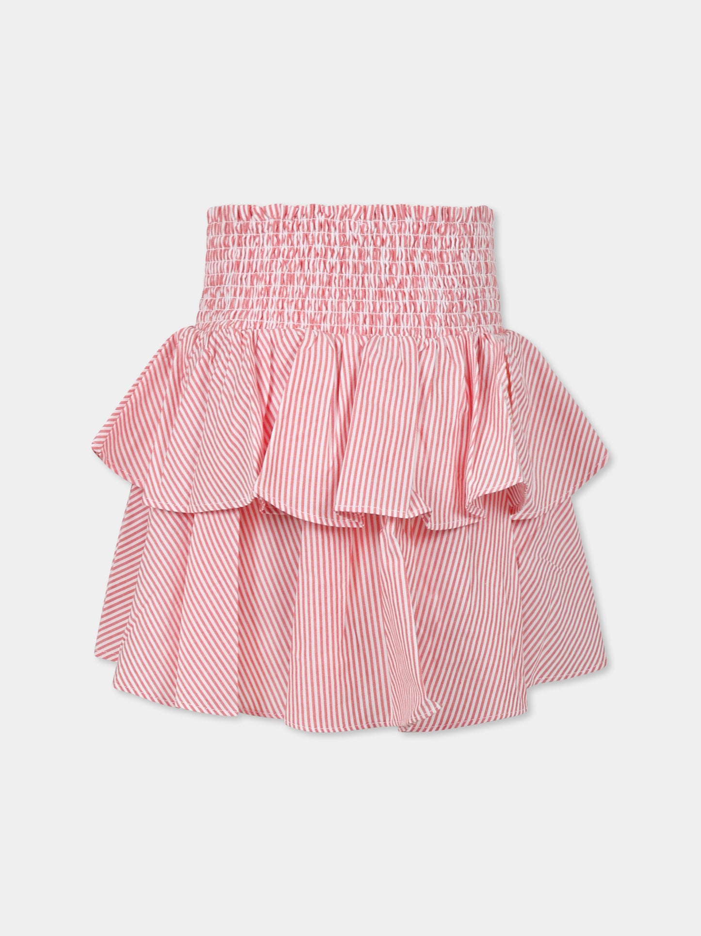 Gonna rossa per bambina con cuore,Kenzo Kids,K60996 997