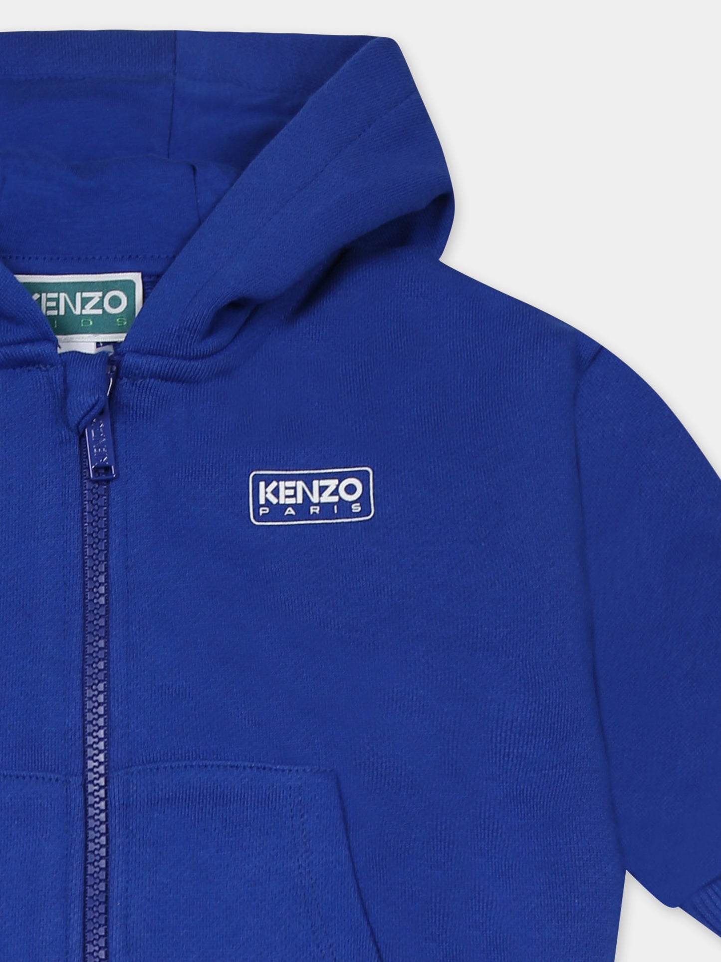 Completo blu per neonato con logo,Kenzo Kids,K60962 829