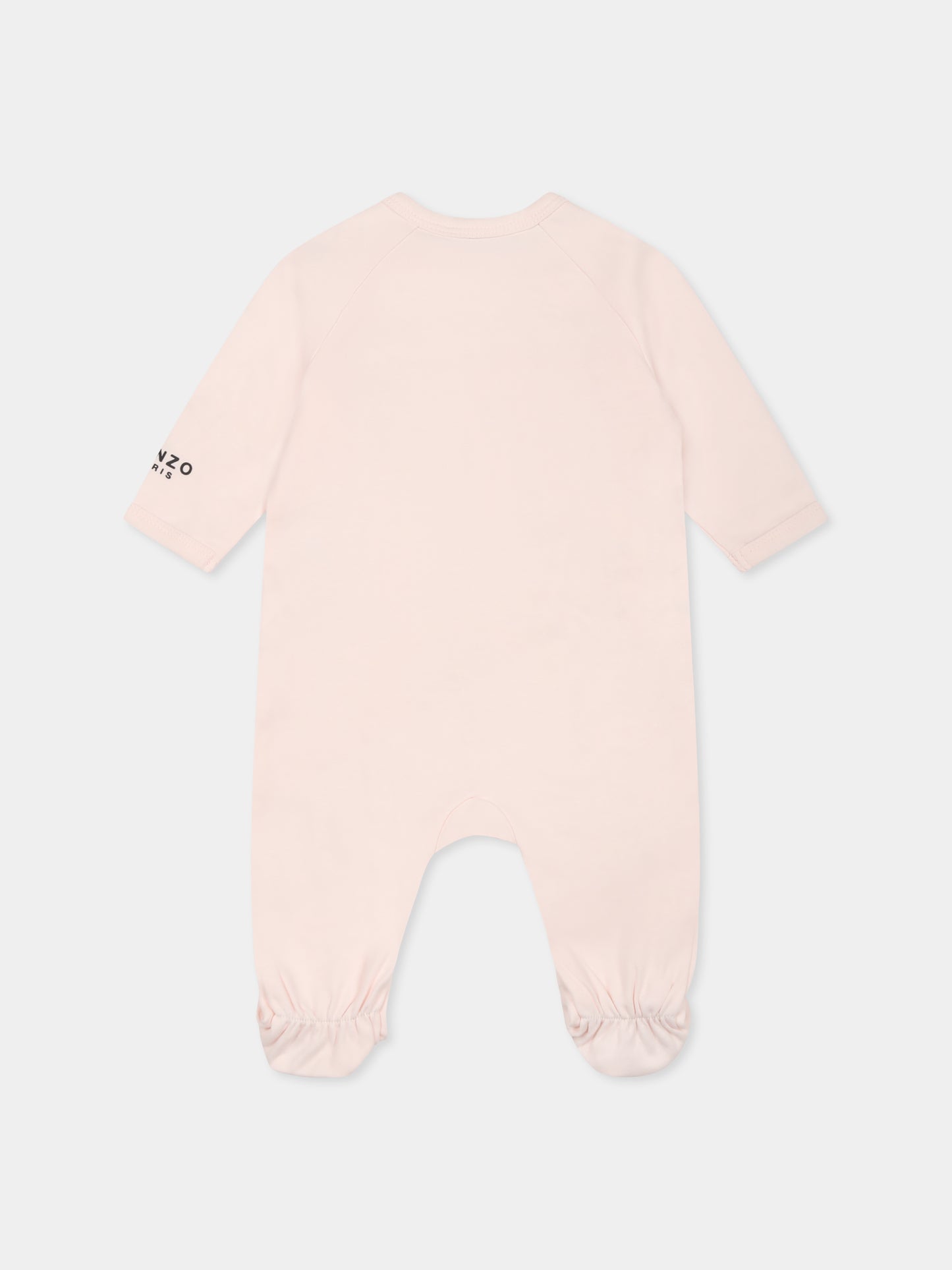 Set tutine rosa per neonata con tigre Kotora,Kenzo Kids,K60869 47R