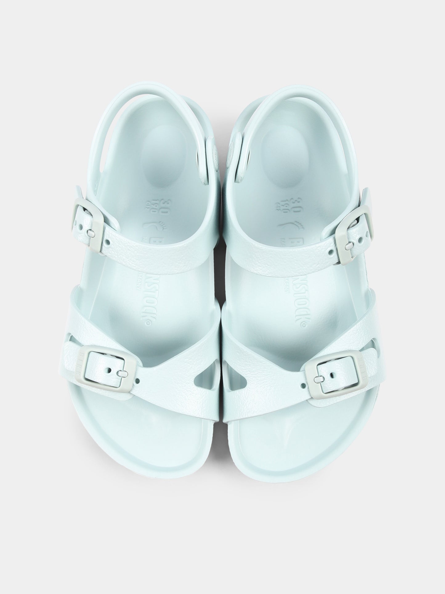 Sandali Rio Eva verdi per bambina,Birkenstock,1027411 RIO GOMMA