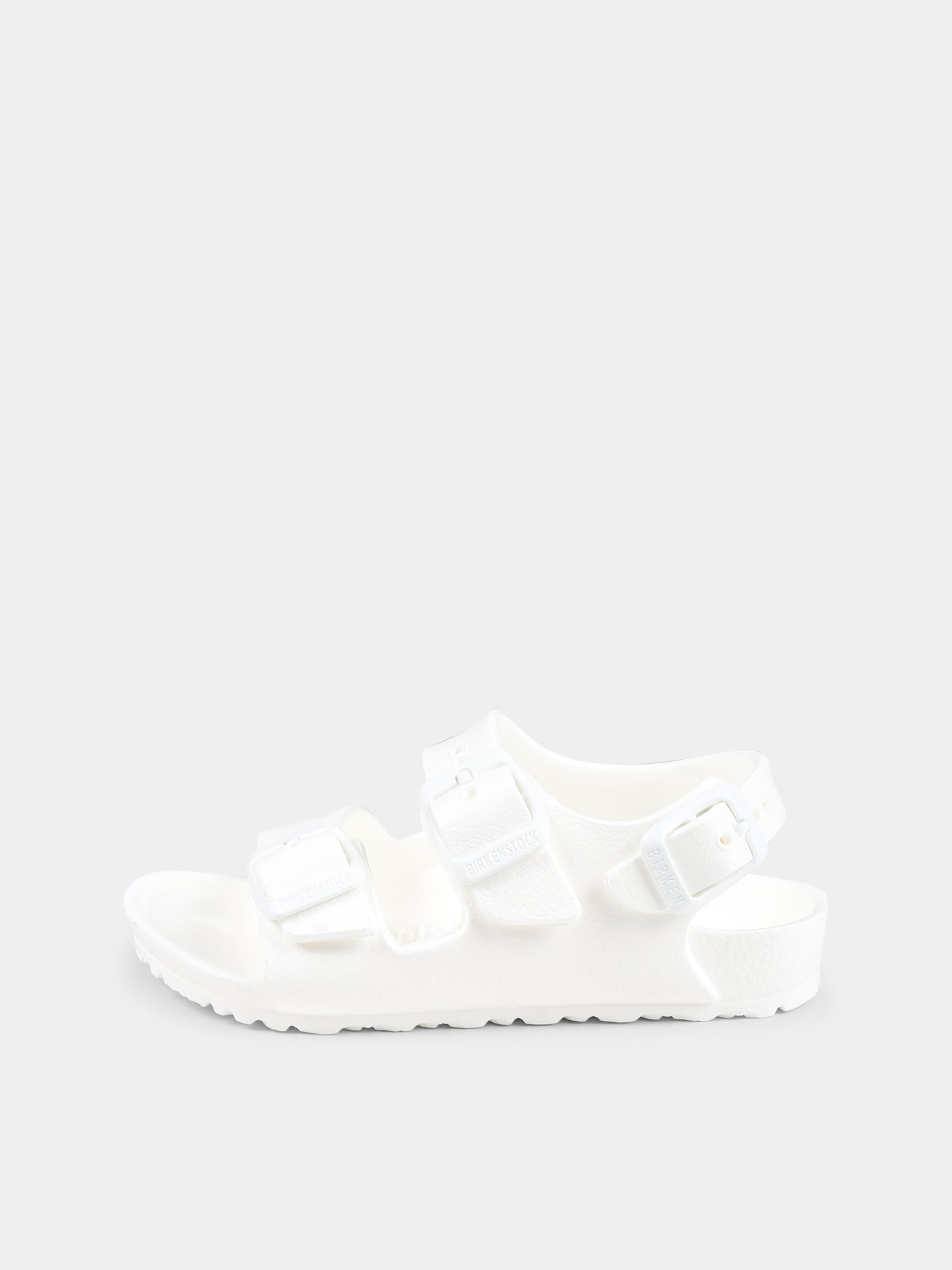 Sandali bianchi Milano EVA Kids per bambini con logo,Birkenstock,1019458 MILANO GOMMA
