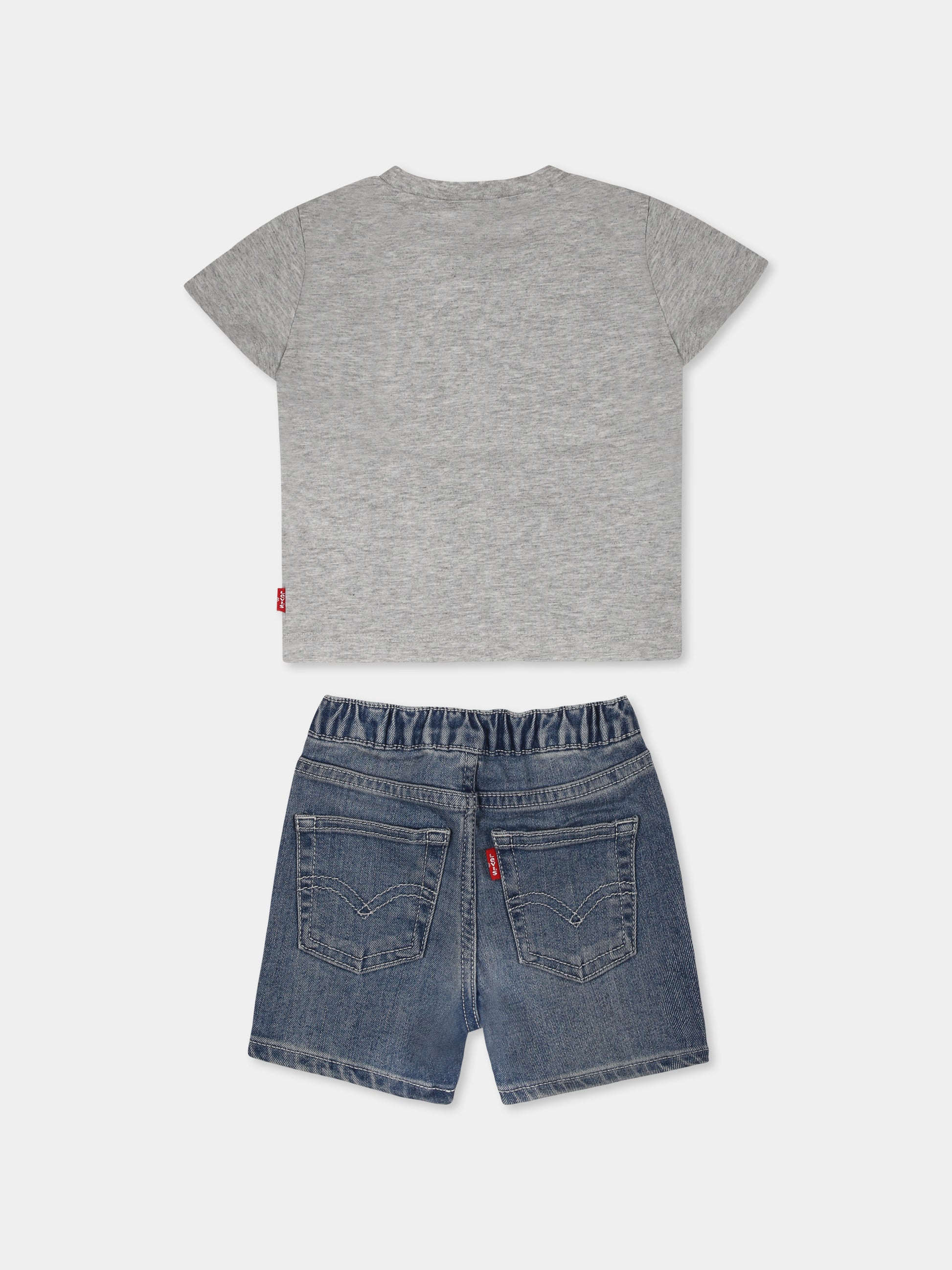 Completo multicolor per neonato con orsetto,Levi's Kids,M693 G2H