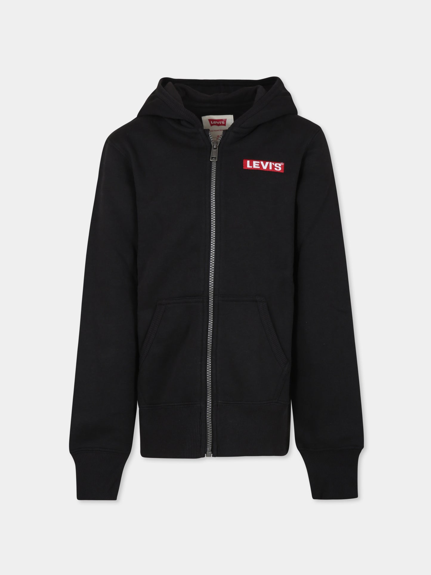 Felpa nera per bambino con logo,Levi's Kids,23WLK9EJ7629EJ762 K84