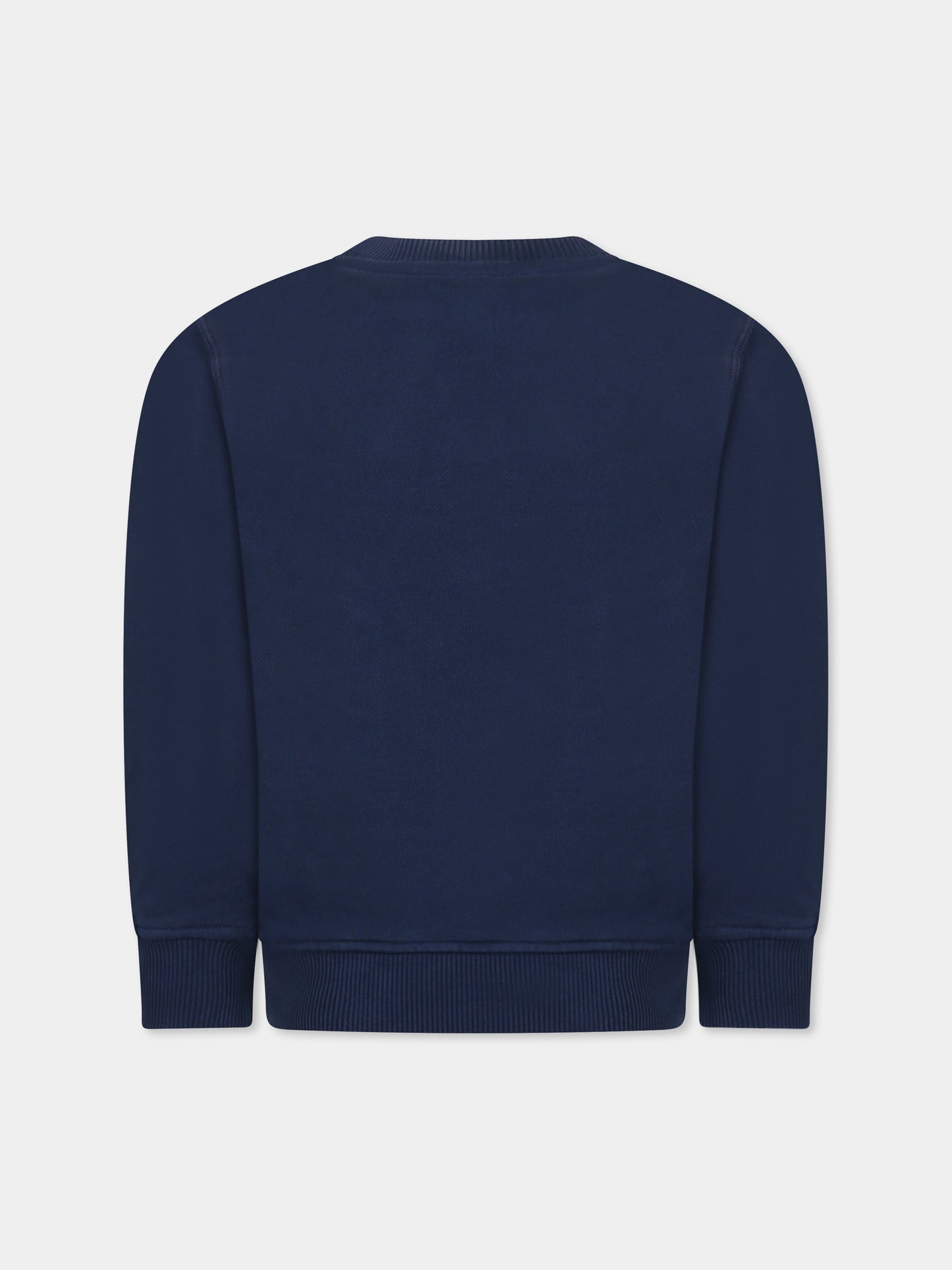 Felpa blu per bambini con stampa Tennis Club,Casablanca,KS25 JTP 371 02 EX