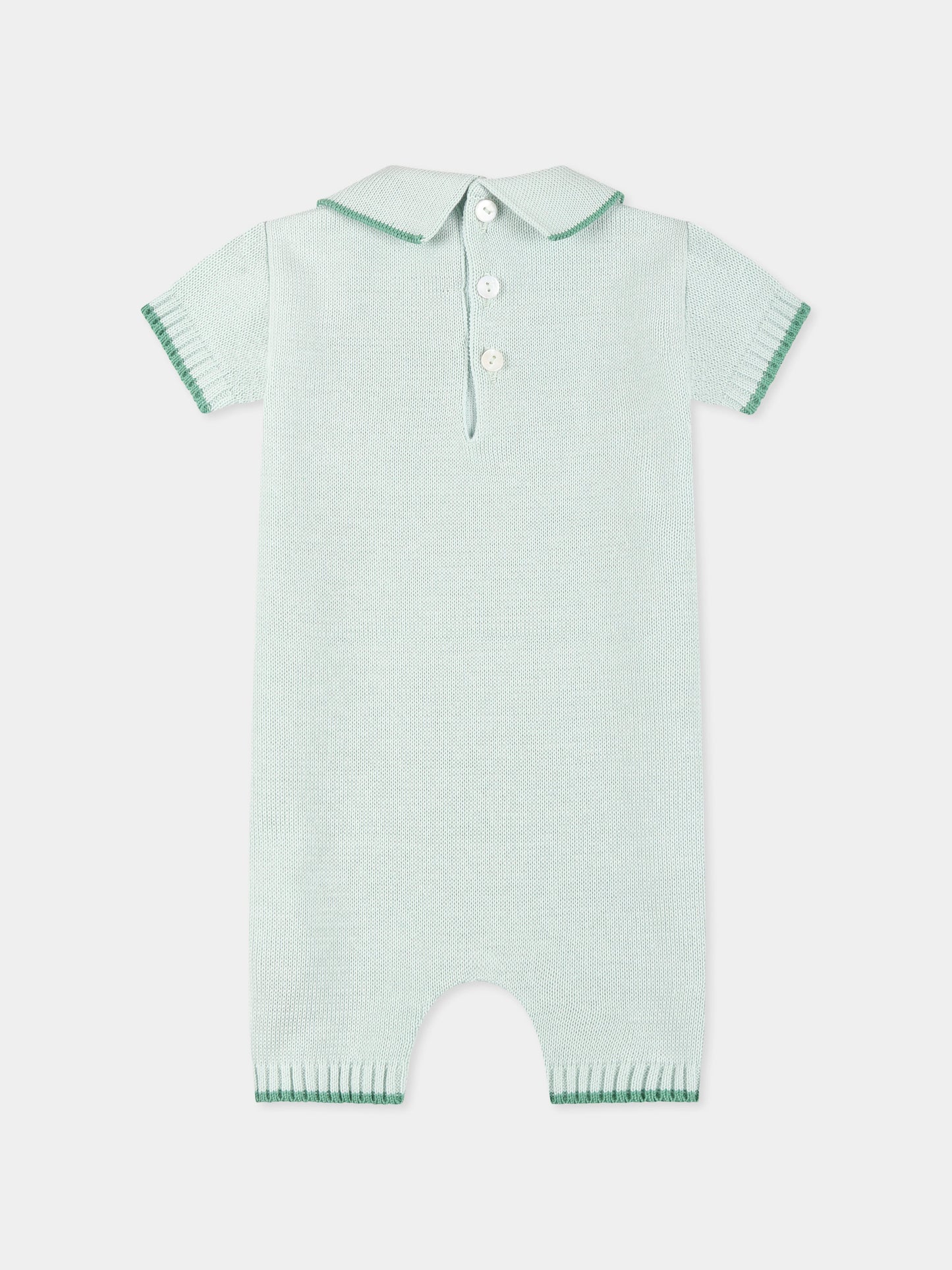 Pagliaccetto verde per neonati,Little Bear,1123 MENTA/VERDE