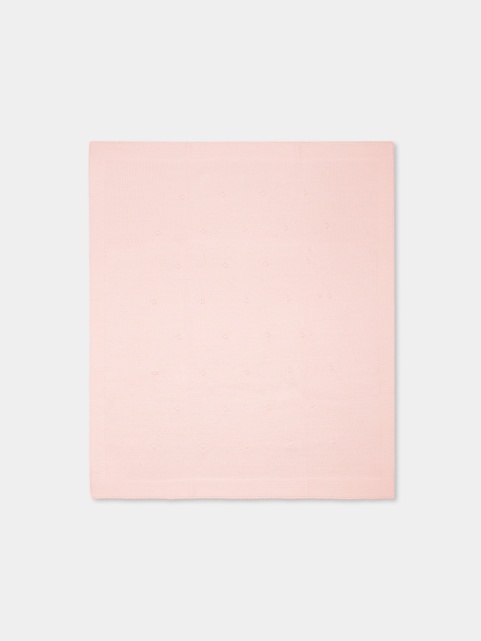 Coperta rosa per neonata con pois,Little Bear,1105 CIPRIA