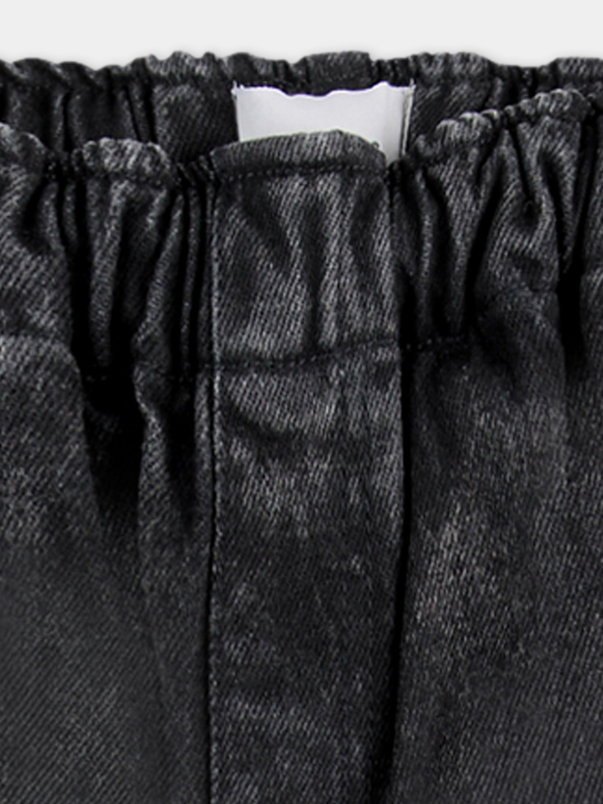 Jeans neri per bambini con logo,Bobo Choses,B125AC084