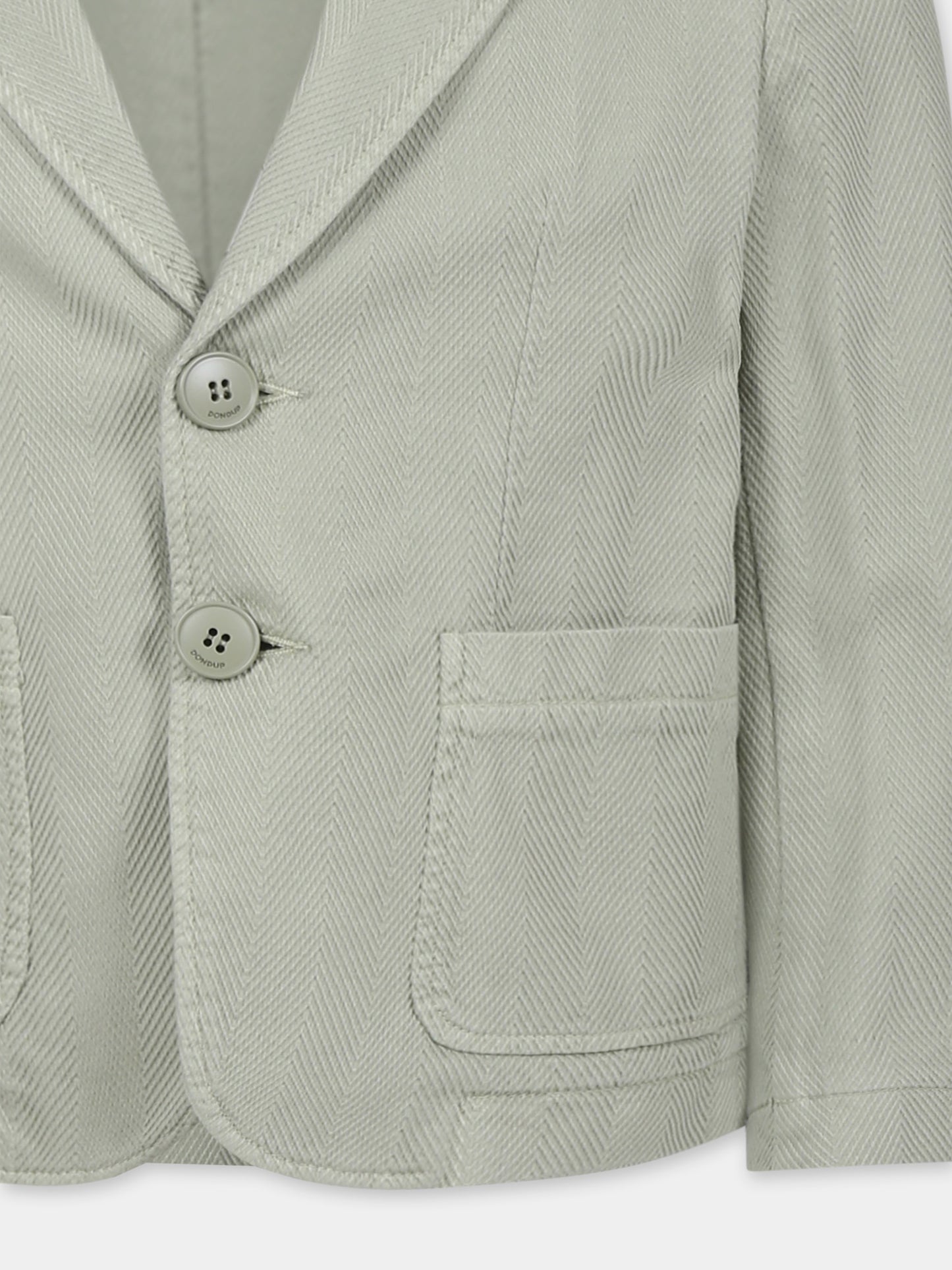 Giacca verde per bambino con logo,Dondup Kids,DMGC015 0 CE017 1052