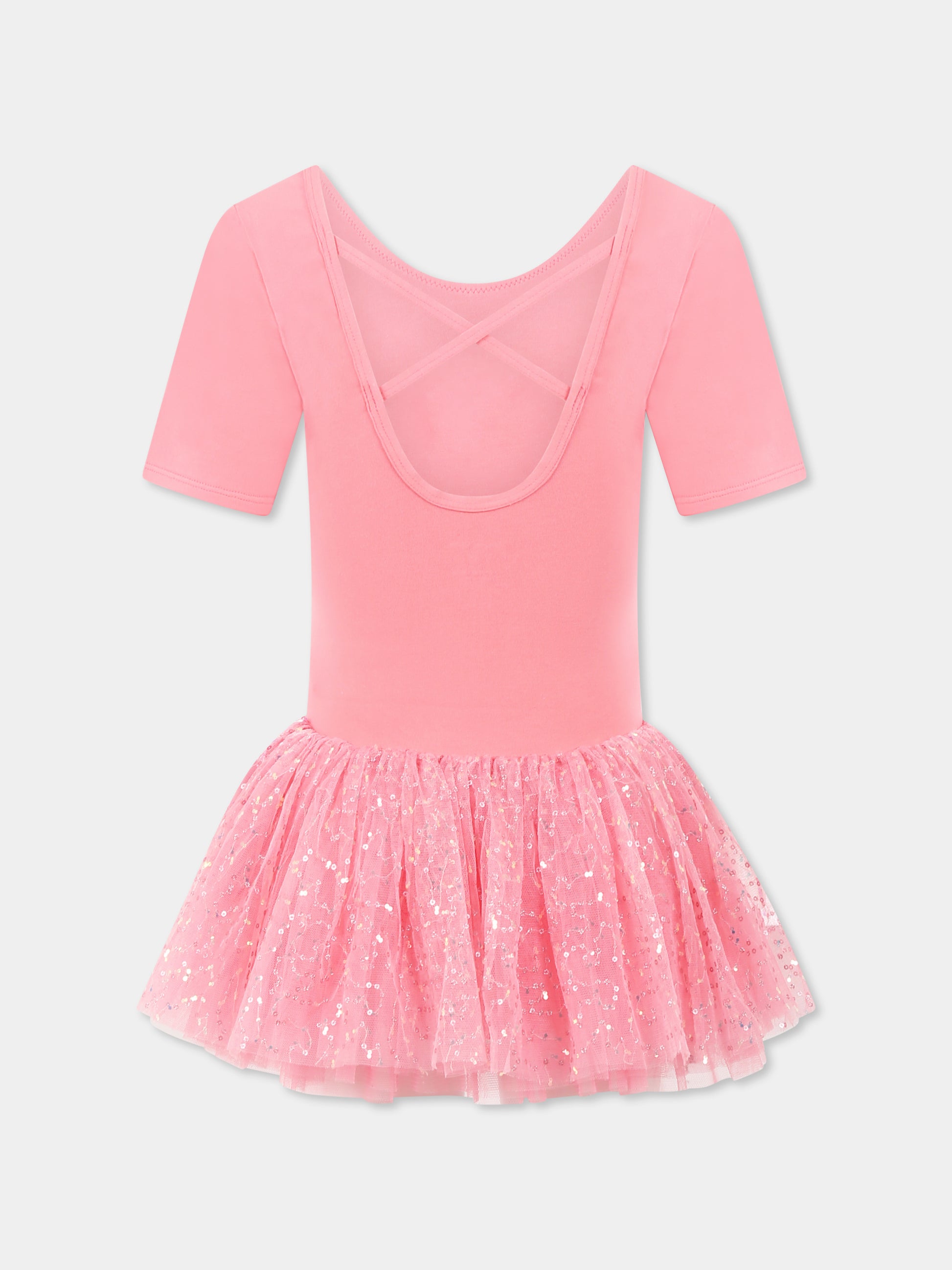 Vestito rosa per bambina con ciliegie,Konges Sløjd,KS102647 STRAWBERRY ICE