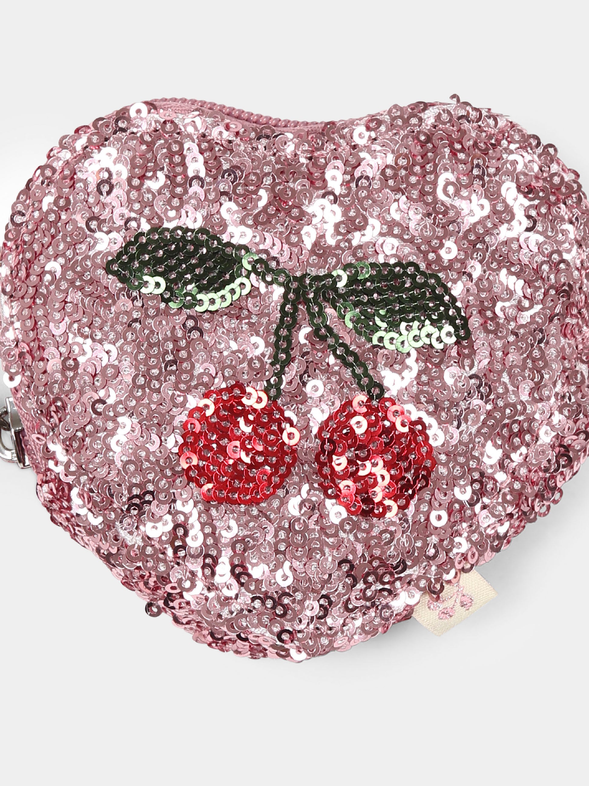 Portafoglio rosa per bambina con ciliegie,Konges Sløjd,KS102392  MELLOW ROSE