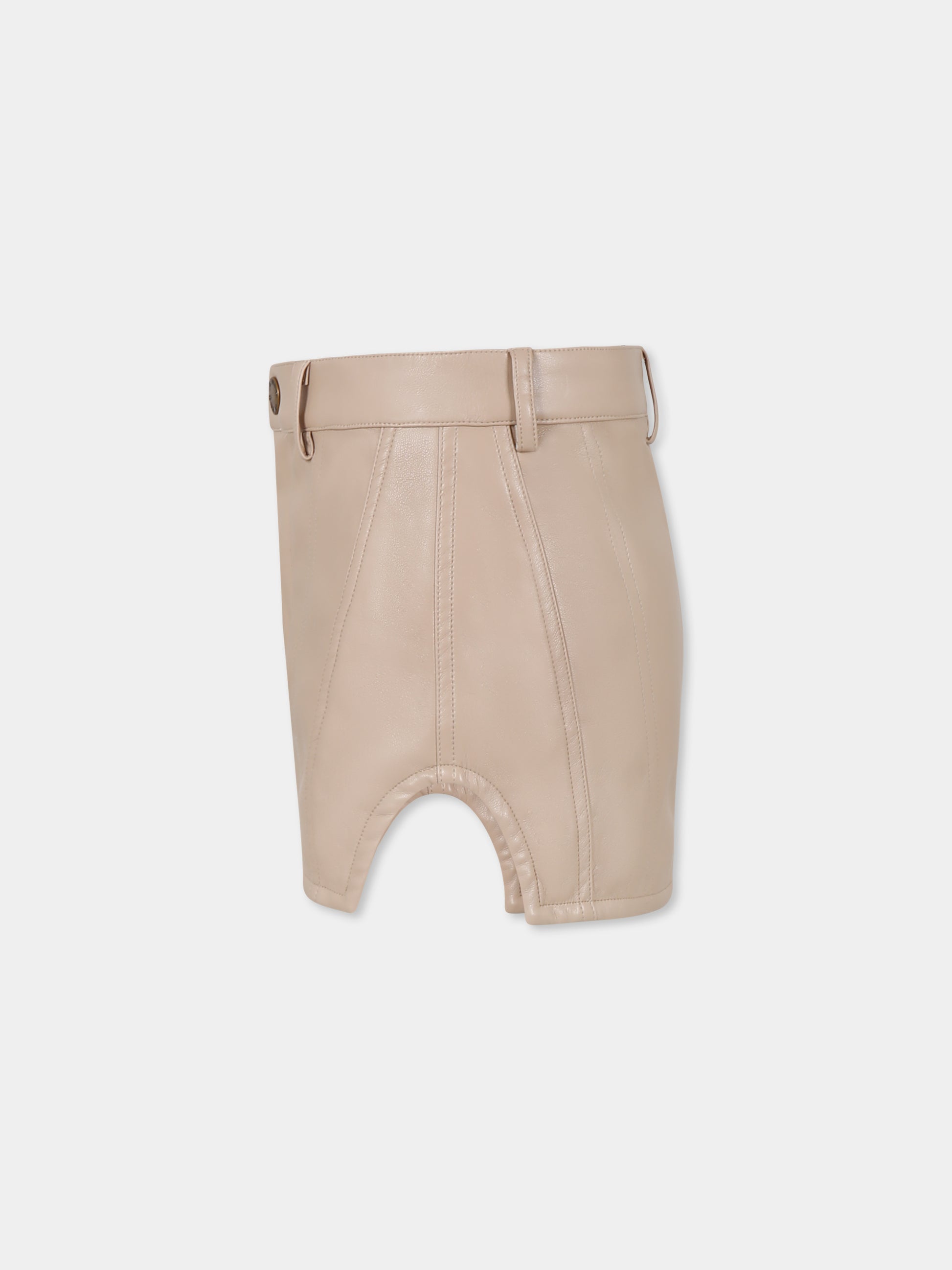 Gonna rosa per bambina con logo,Pinko,KFGO002 0 PE073 D701