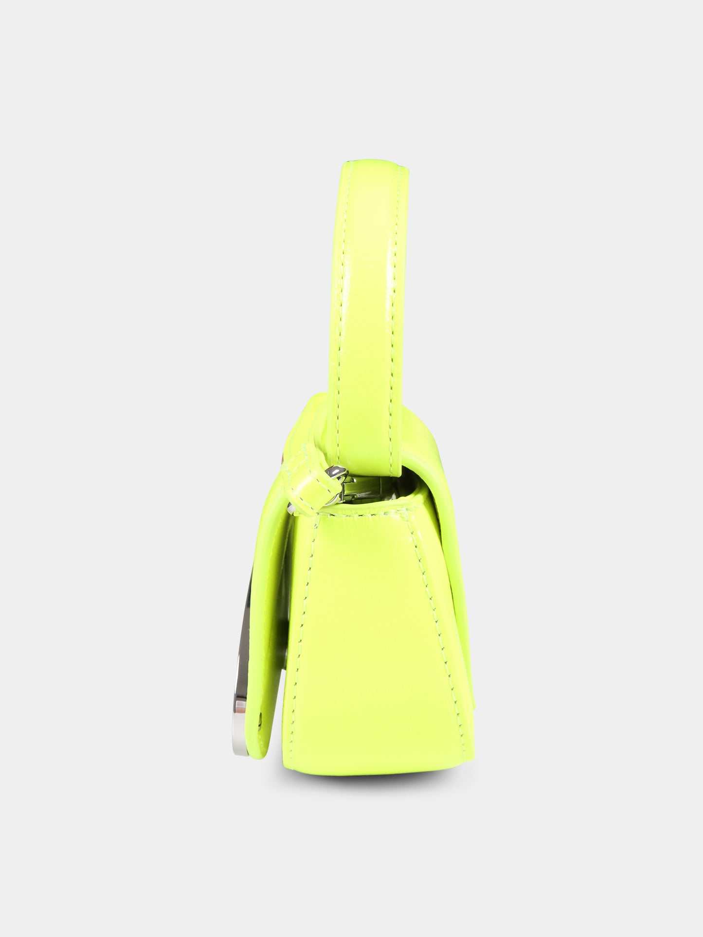 Borsa gialla per bambina con logo,Diesel,J01572 P3193 T3121