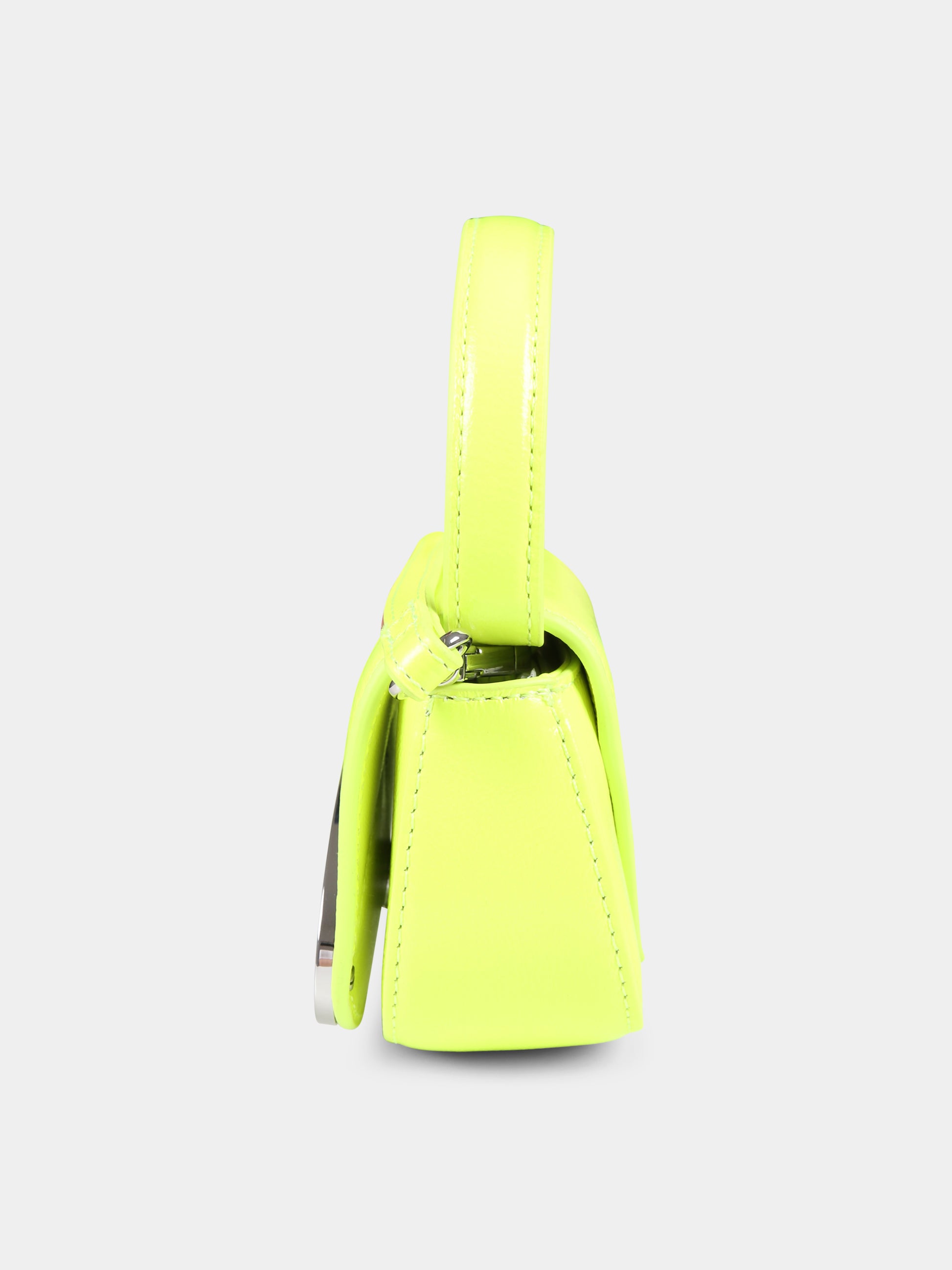 Borsa gialla per bambina con logo,Diesel,J01572 P3193 T3121