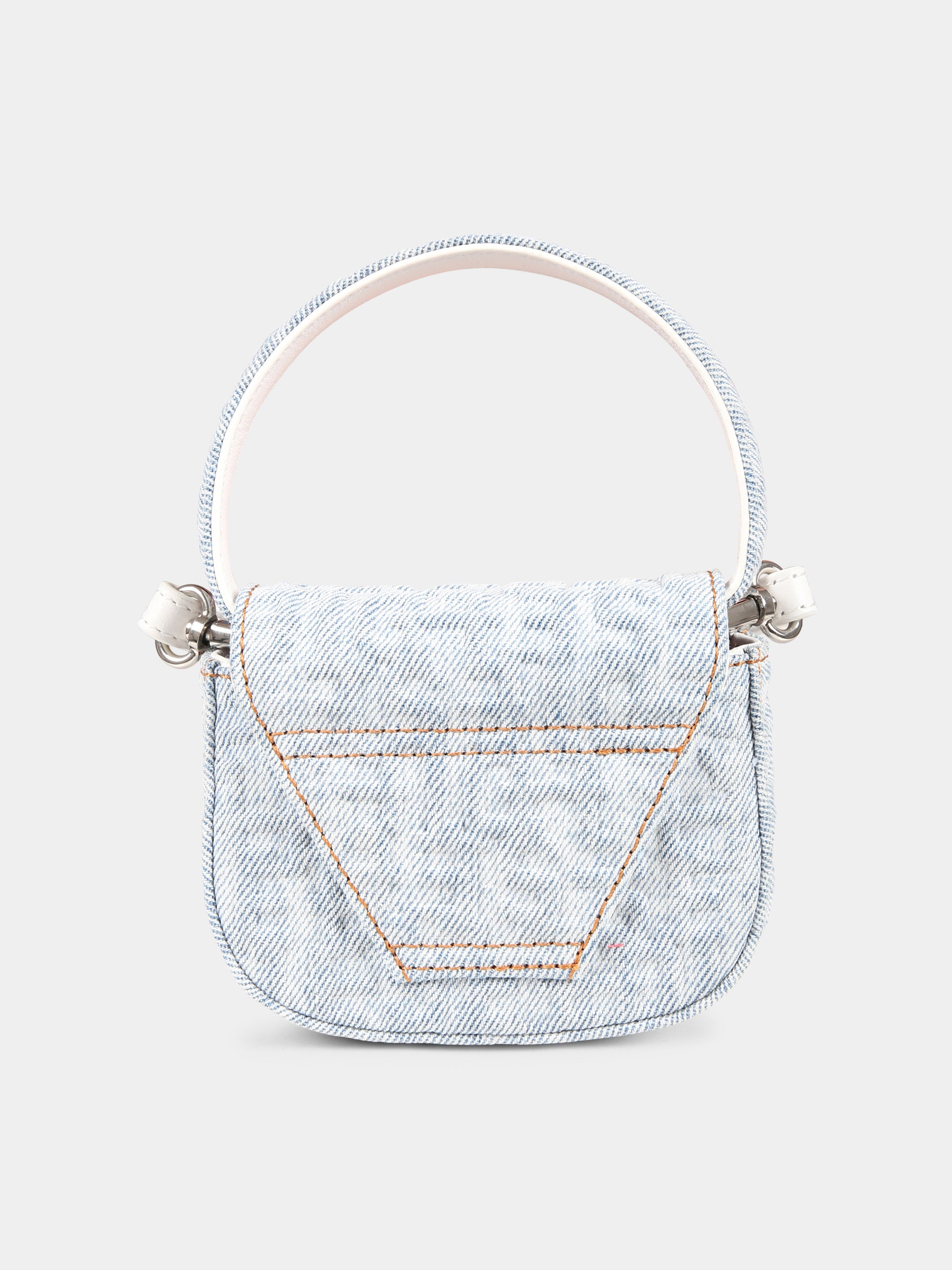 Borsa blu per bambina con logo,Diesel,J01572 P5142 H0918