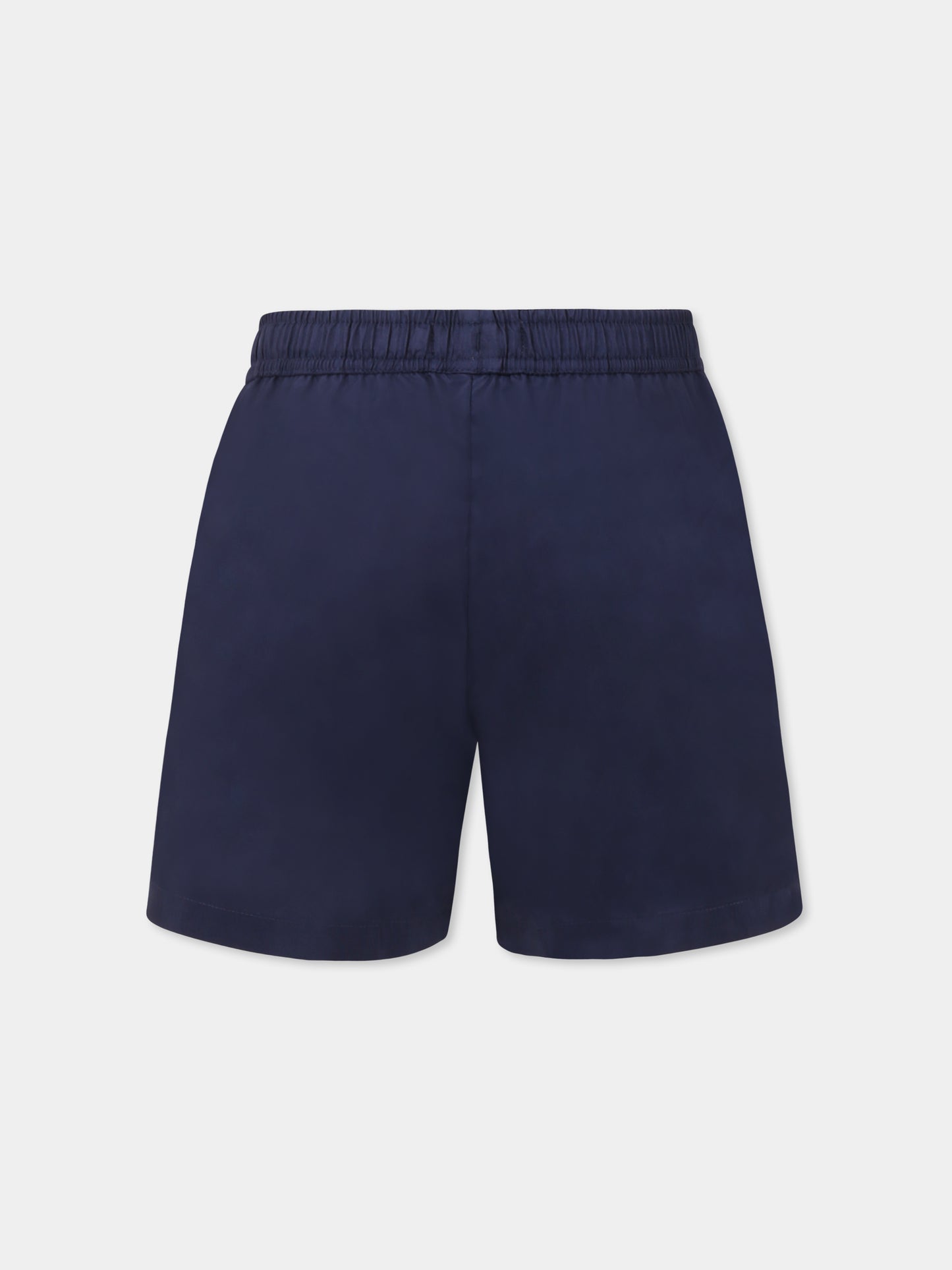 Boxer mare blu per bambino con Teddy Bear,Moschino Kids,HRL01C LKA02 40016