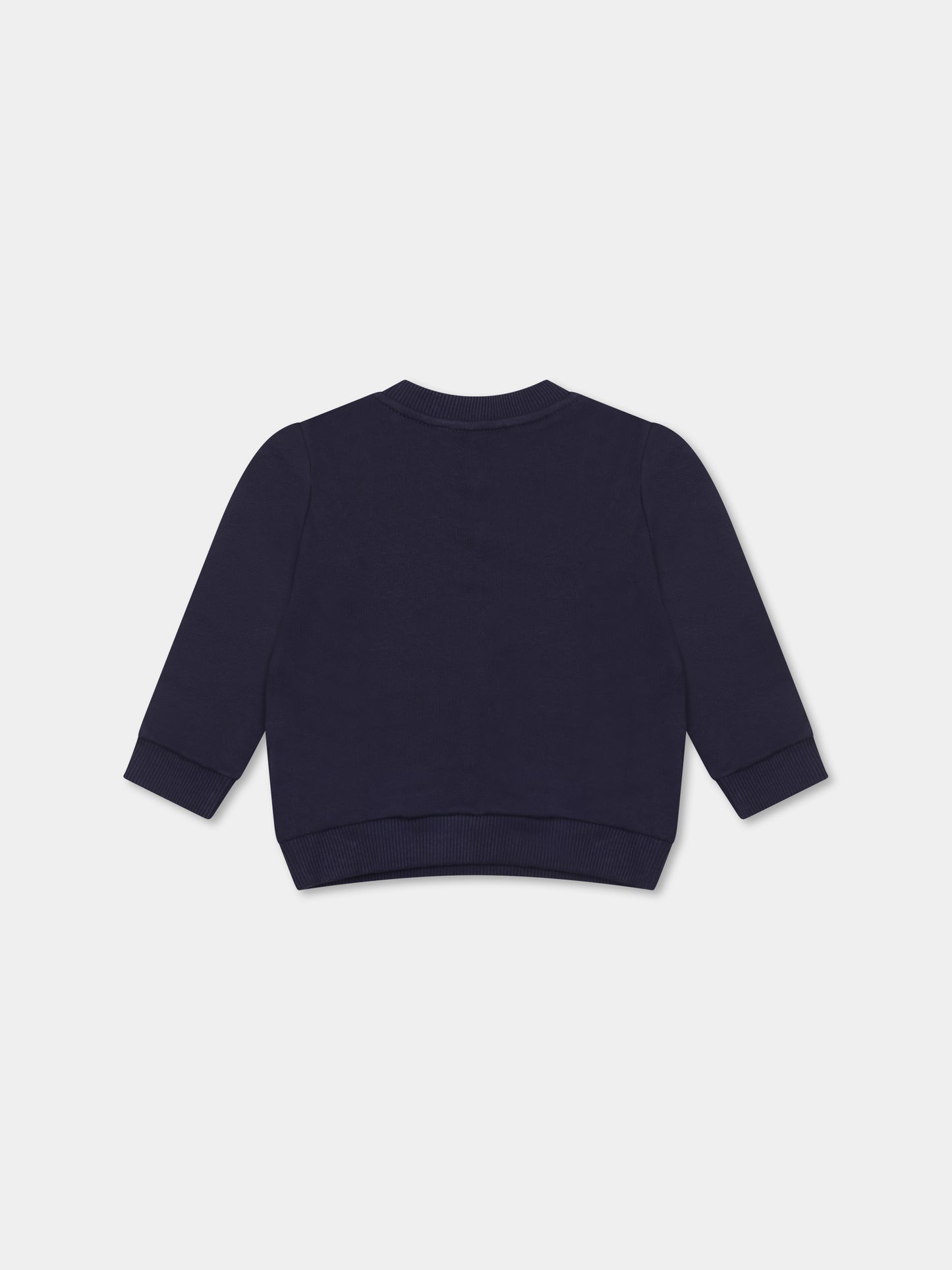 Blue sweatshirt for babykids with Teddy Bears