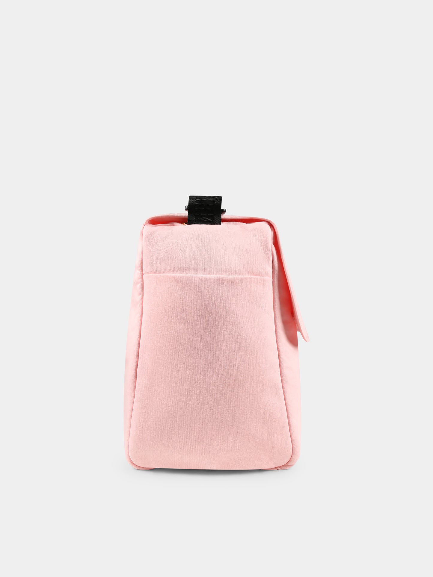 Pink changing bag for baby girl with Teddy Bear