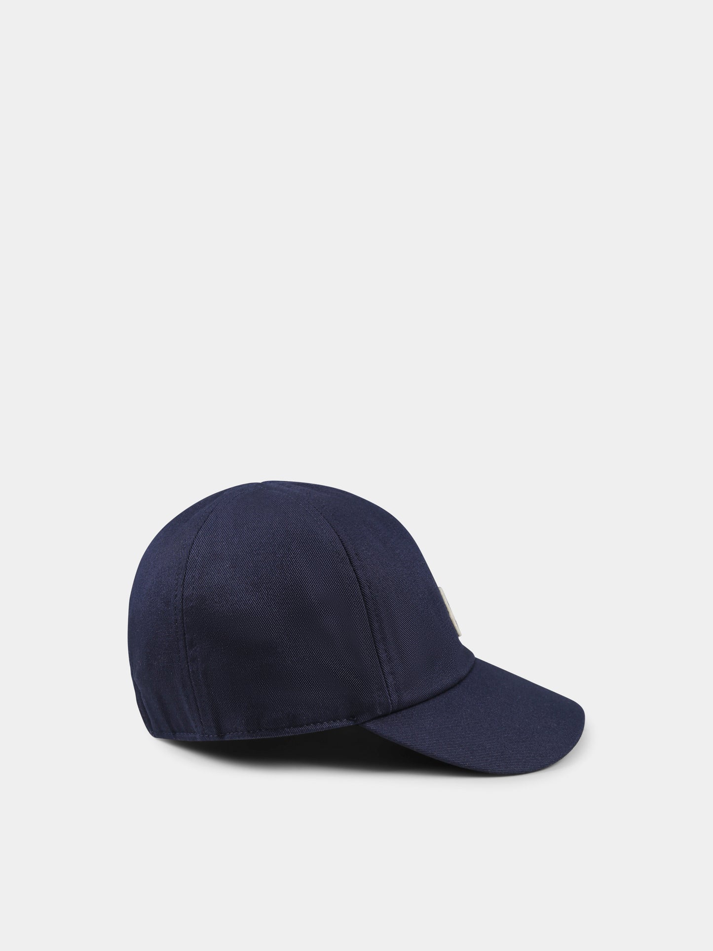 Cappello blu per neonato con logo,Moncler Kids,K1951 3B00008 04863 742