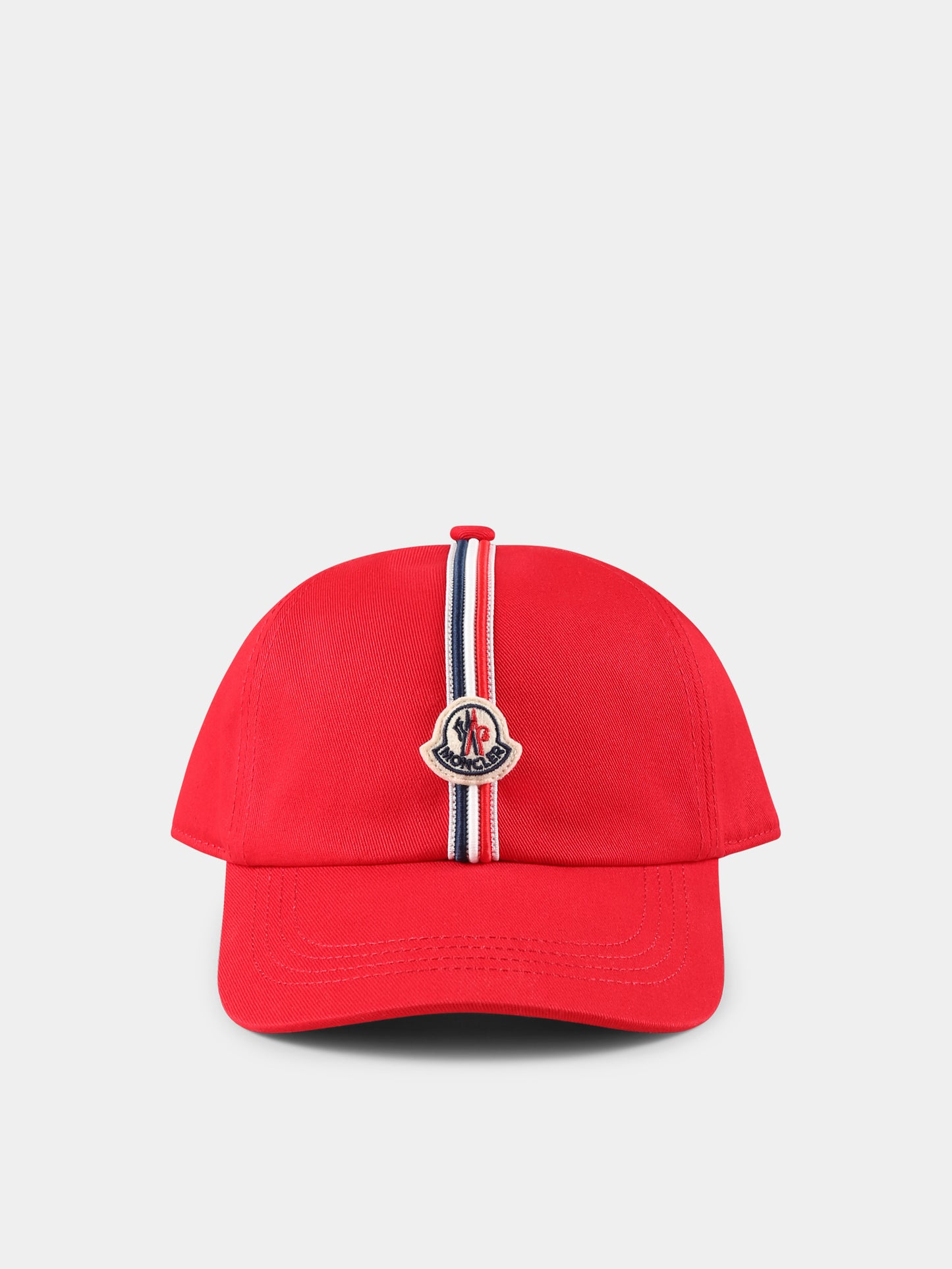 Red hat for boy with logo