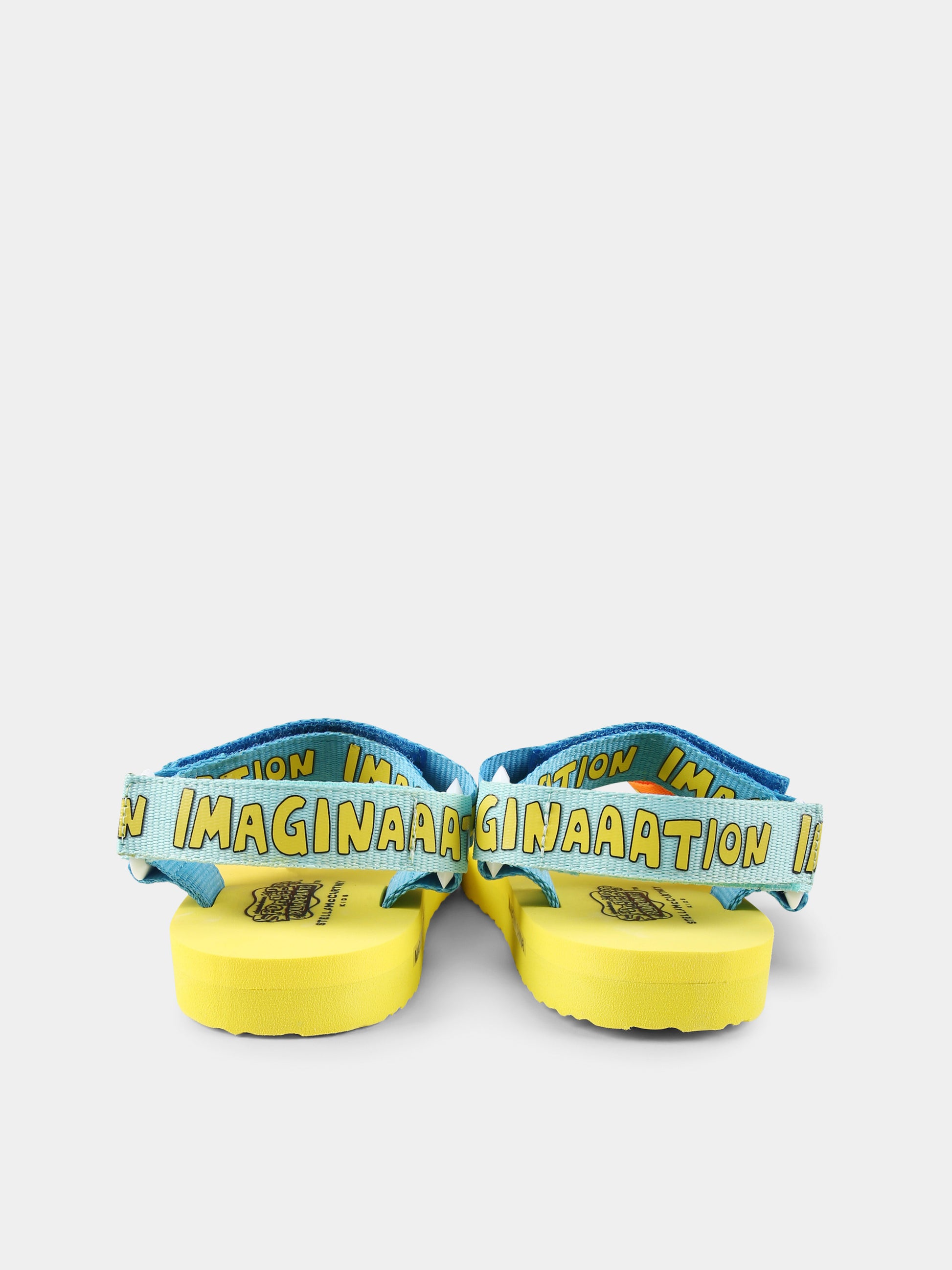 Sandali gialli per bambini con SpongeBob,Stella Mccartney Kids,TW0C66 Z3008 999