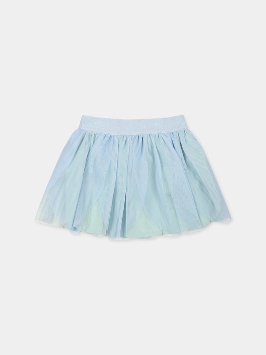 Gonna celeste per neonata,Stella Mccartney Kids,TW7001 Z1119 652