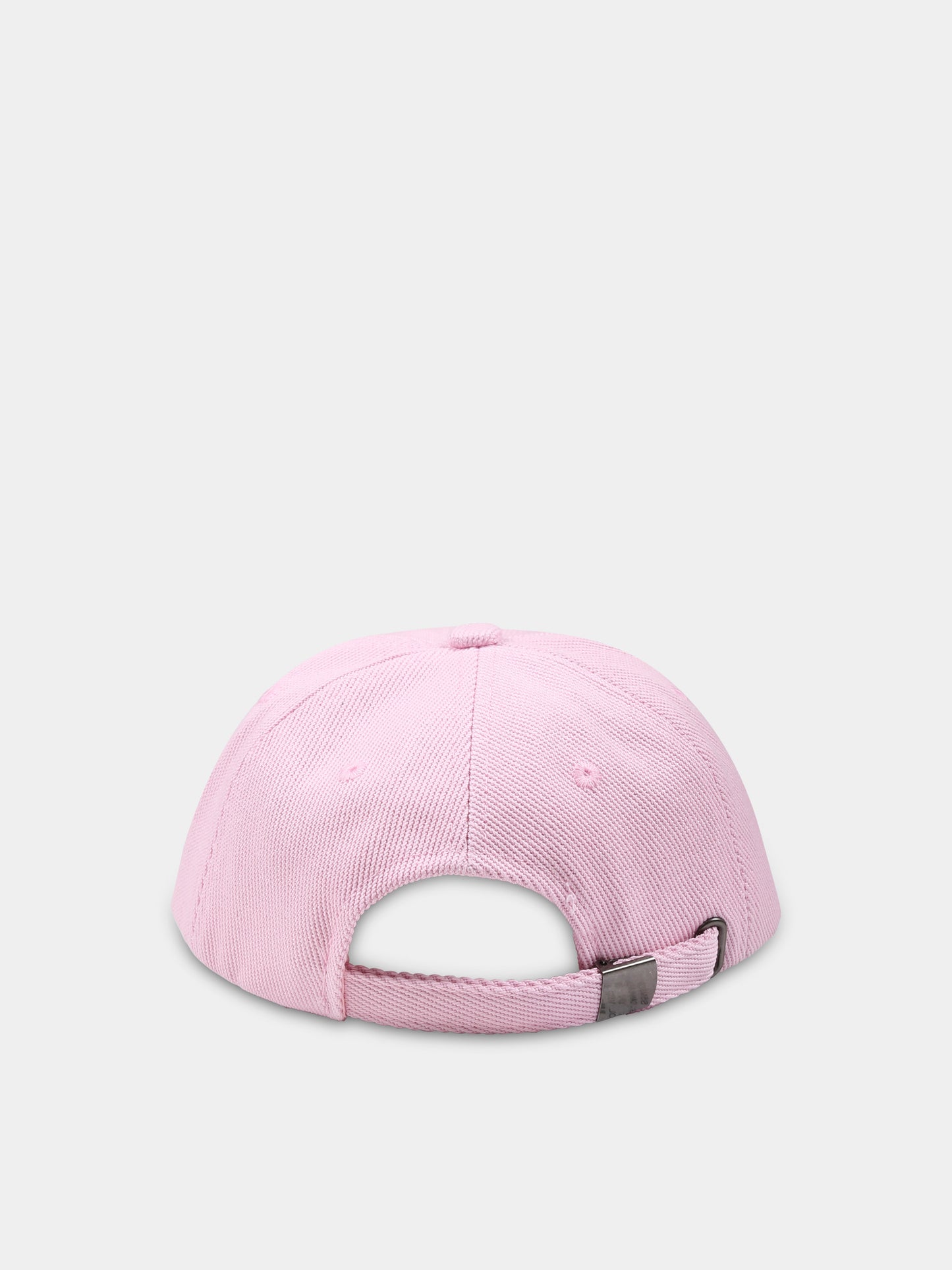 Cappello rosa per bambina con logo,Msgm Kids,S5MSJGBC196 MS003