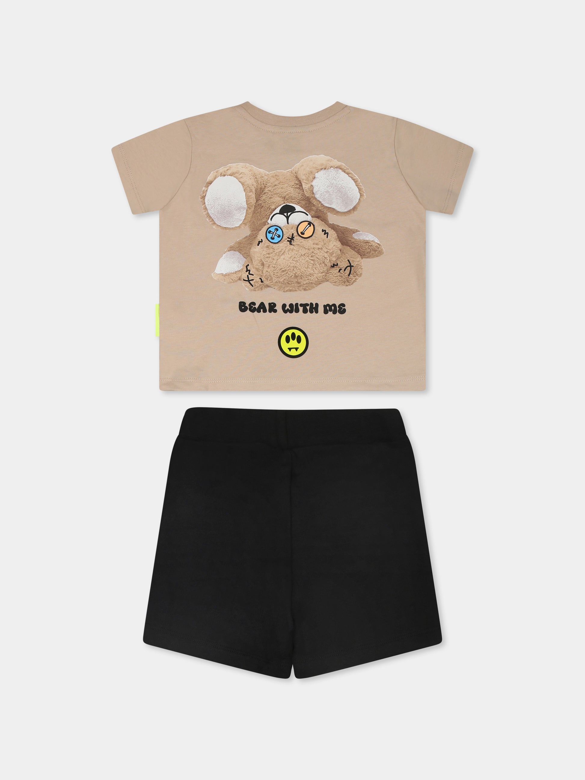 Completo multicolor per neonati con stampa Bear,Barrow,S5BKUNTR161 092/02