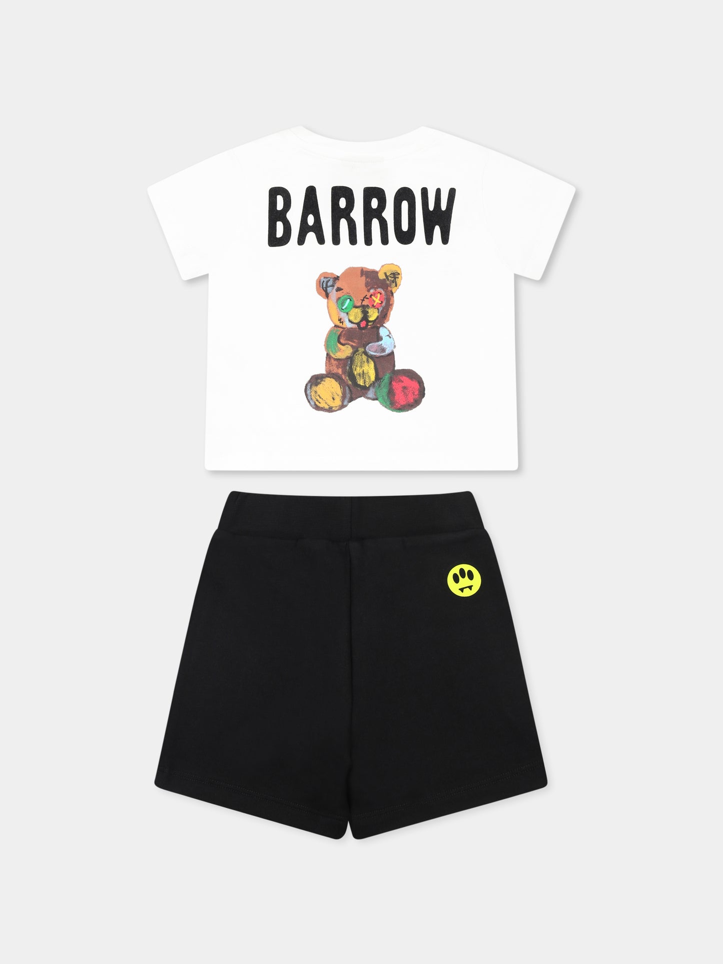 Multicolor suit for babykids with Bear print