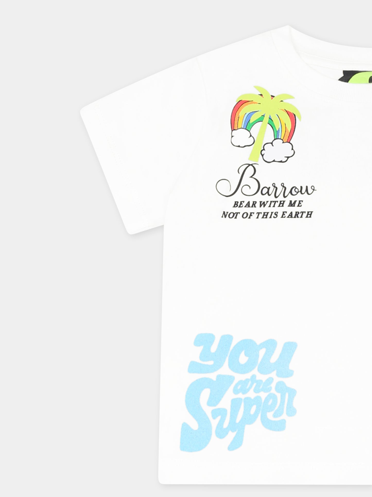 Multicolor suit for babykids with Bear print